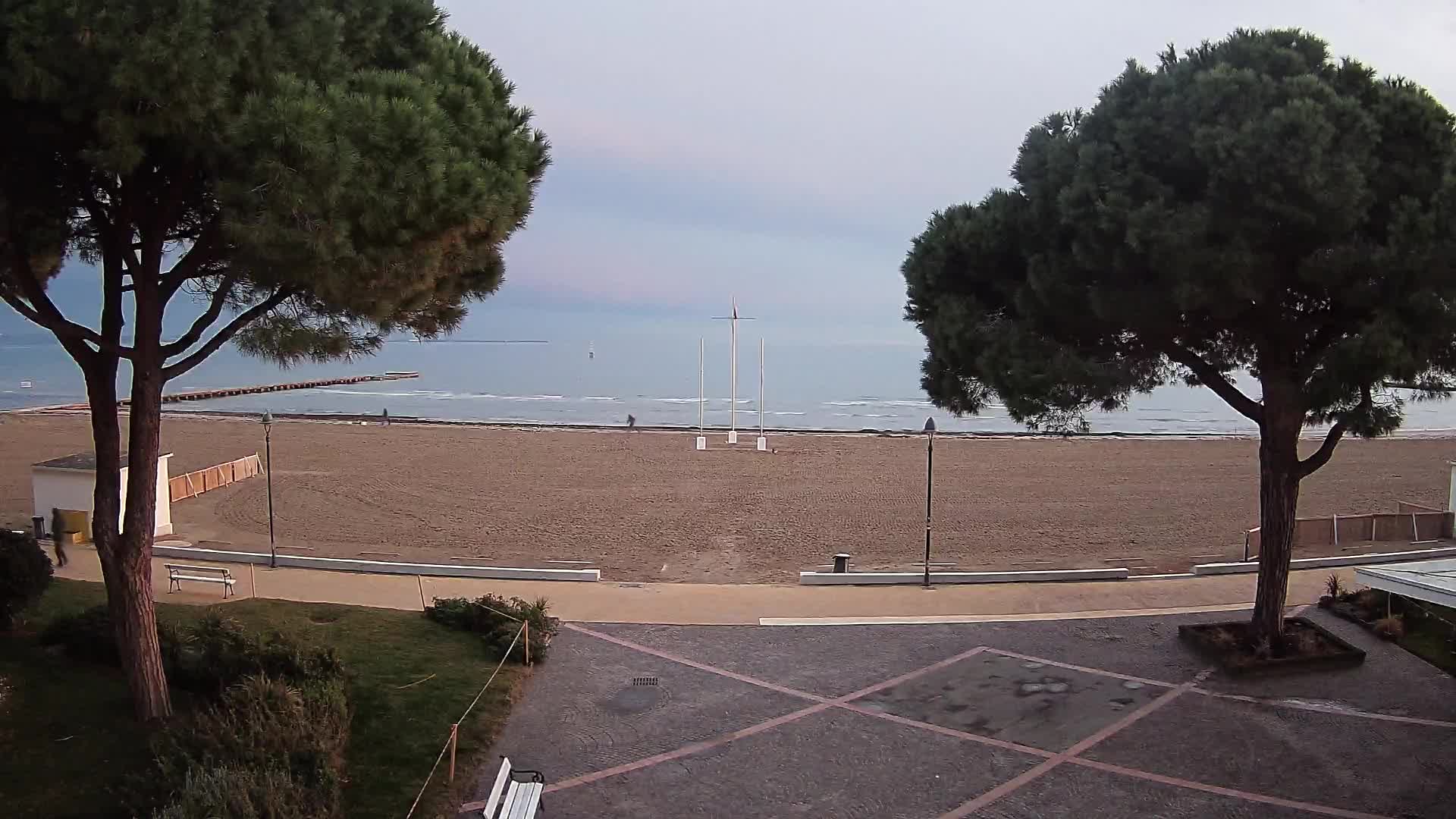 Grado Strand Eingang | Live-Ansicht der Küste