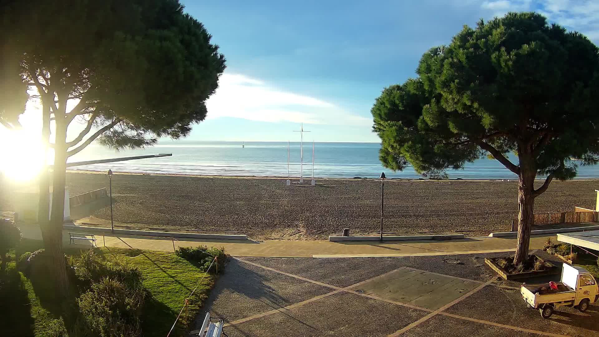 Entrada Playa Grado | Vista en Vivo de la Costa