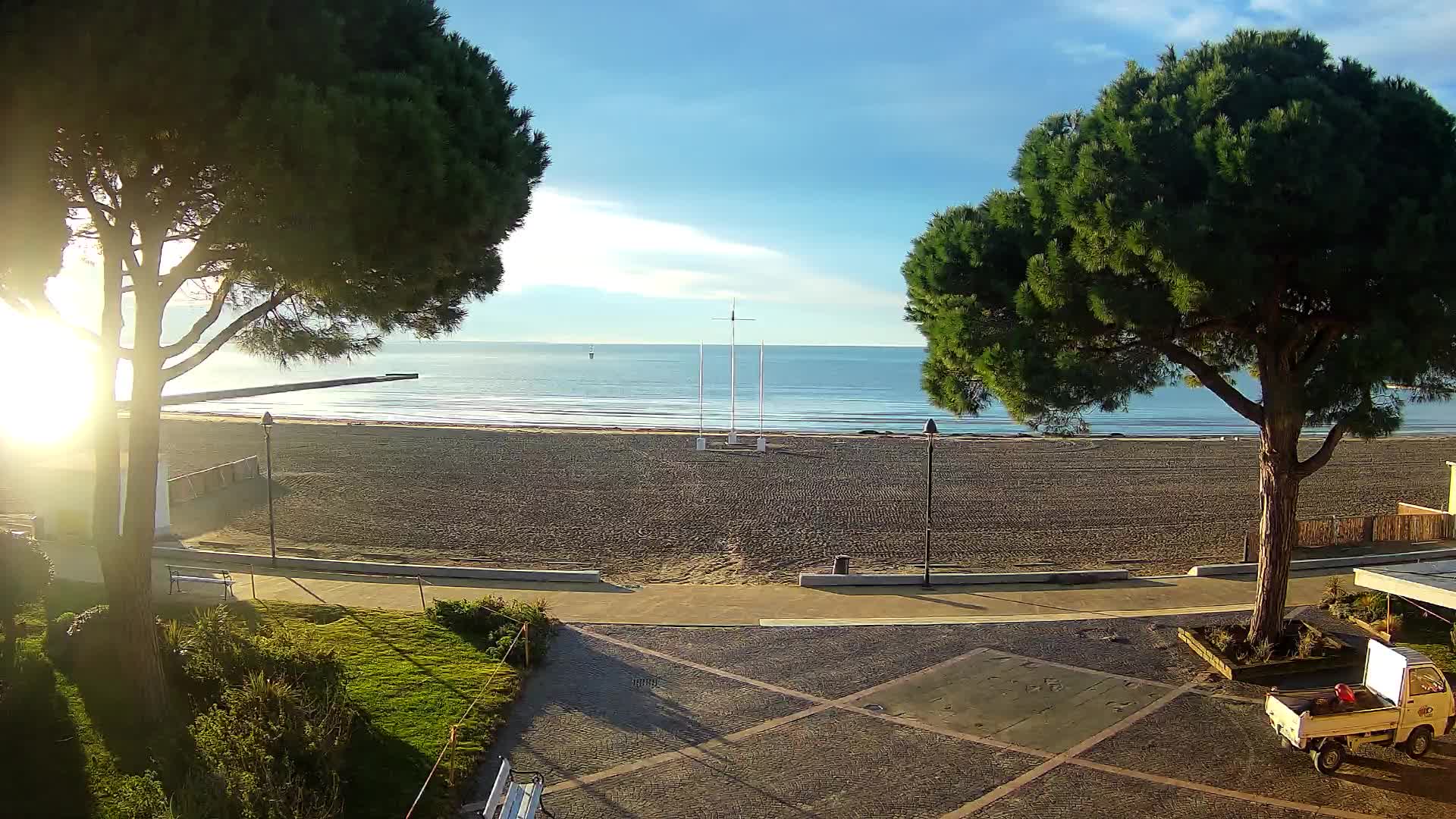 Entrada Playa Grado | Vista en Vivo de la Costa