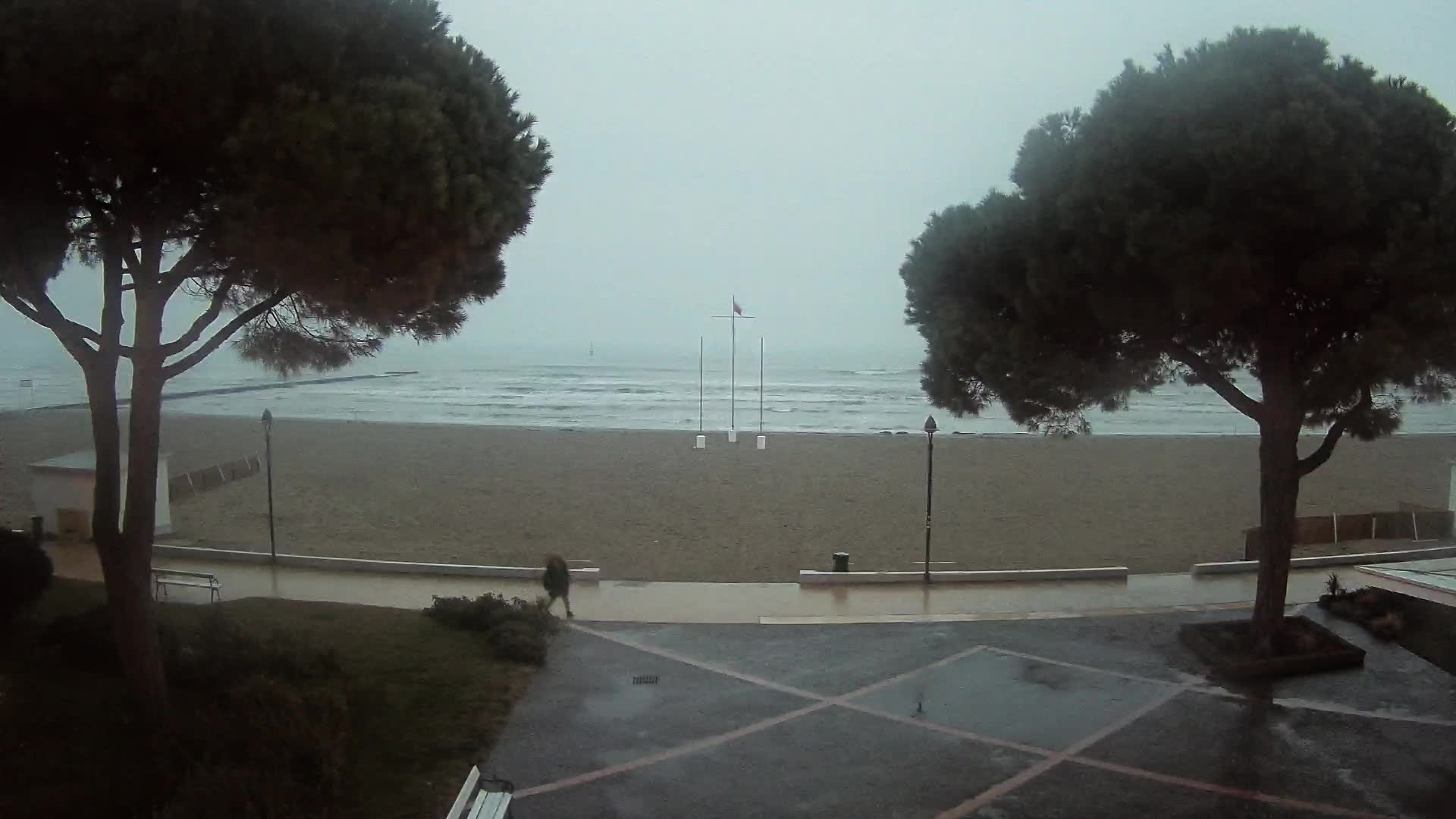 Entrée Plage Grado | Vue en Direct sur le Littoral