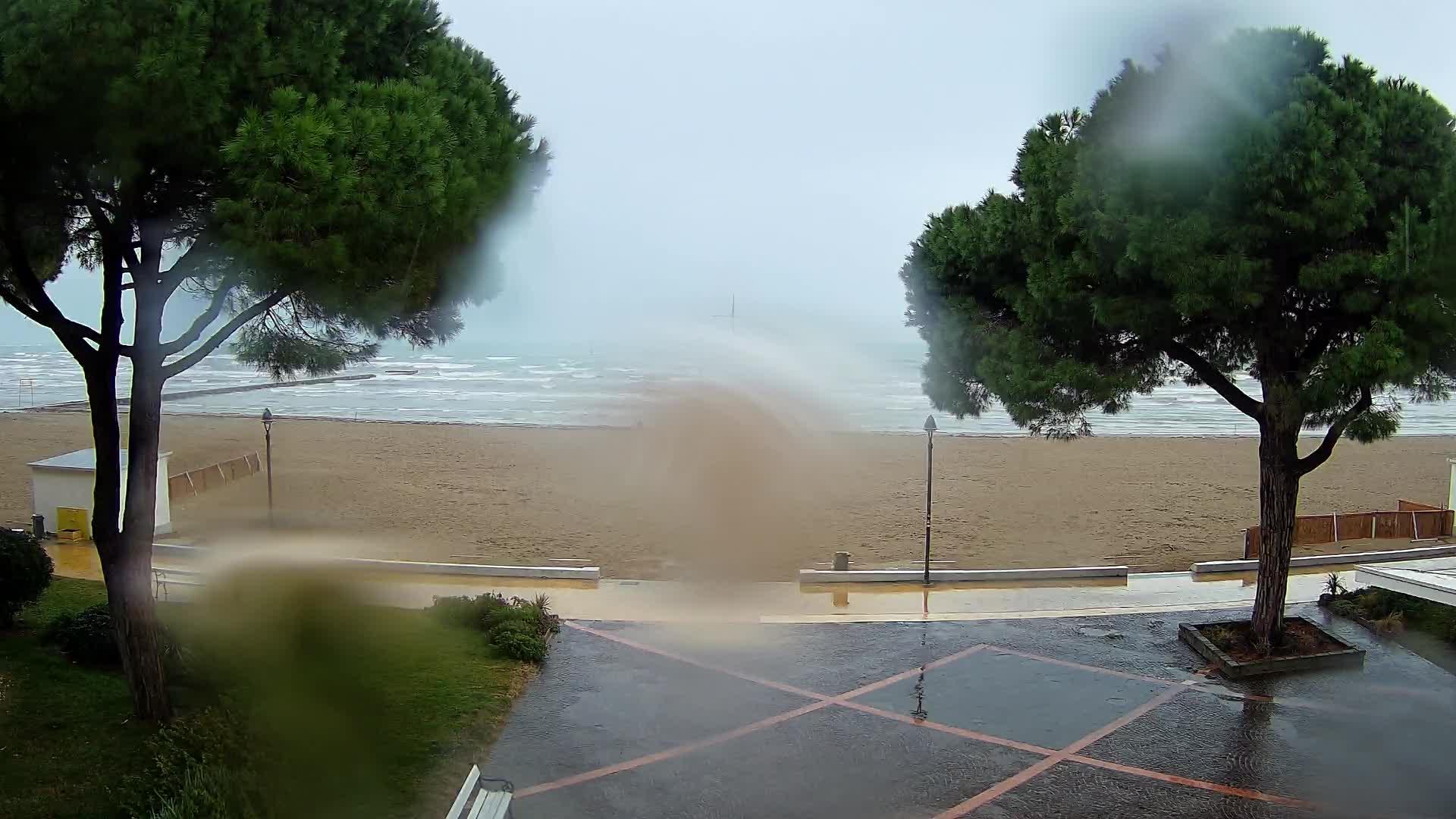 Grado Strand Eingang | Live-Ansicht der Küste