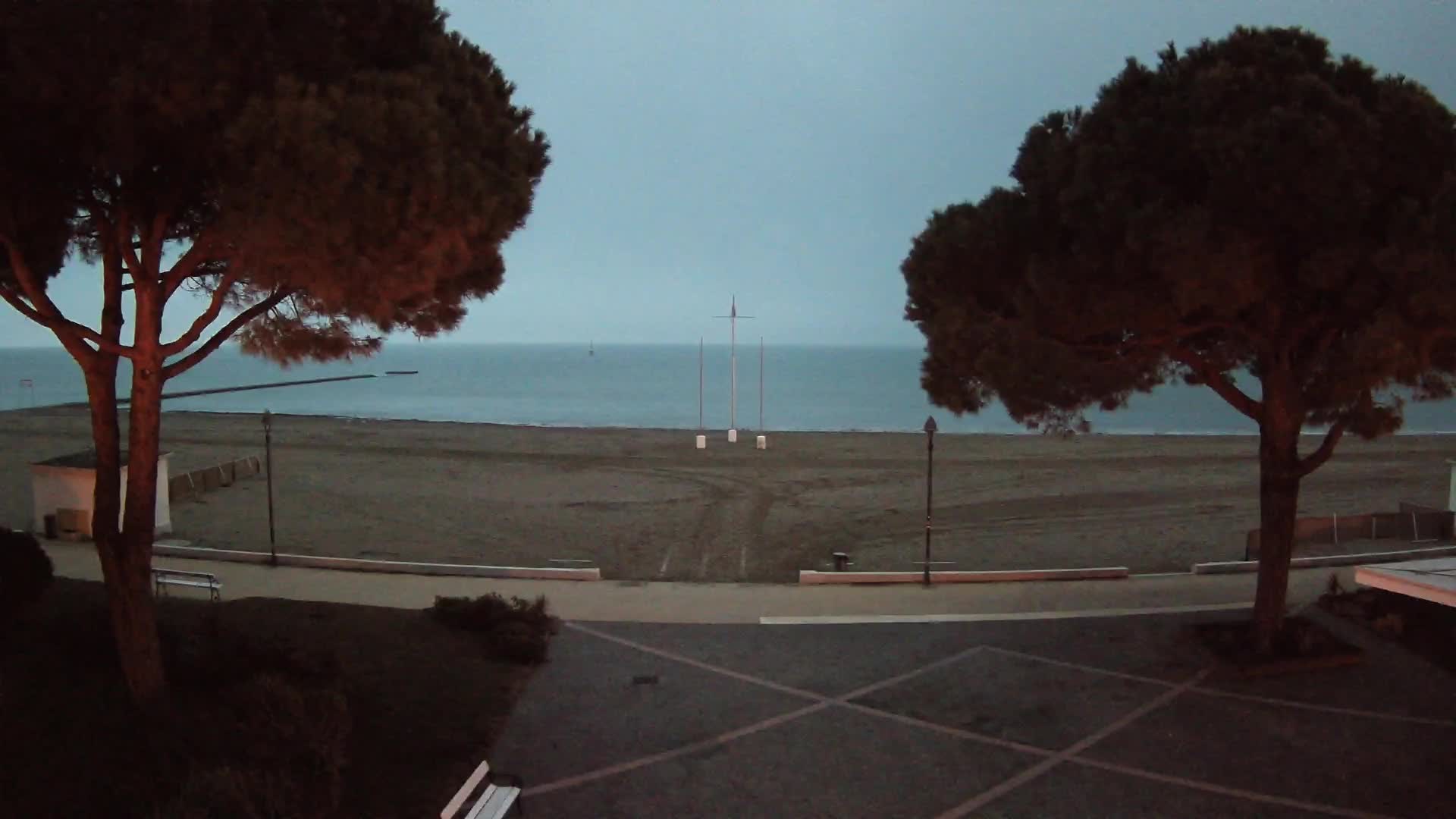 Grado Strand Eingang | Live-Ansicht der Küste