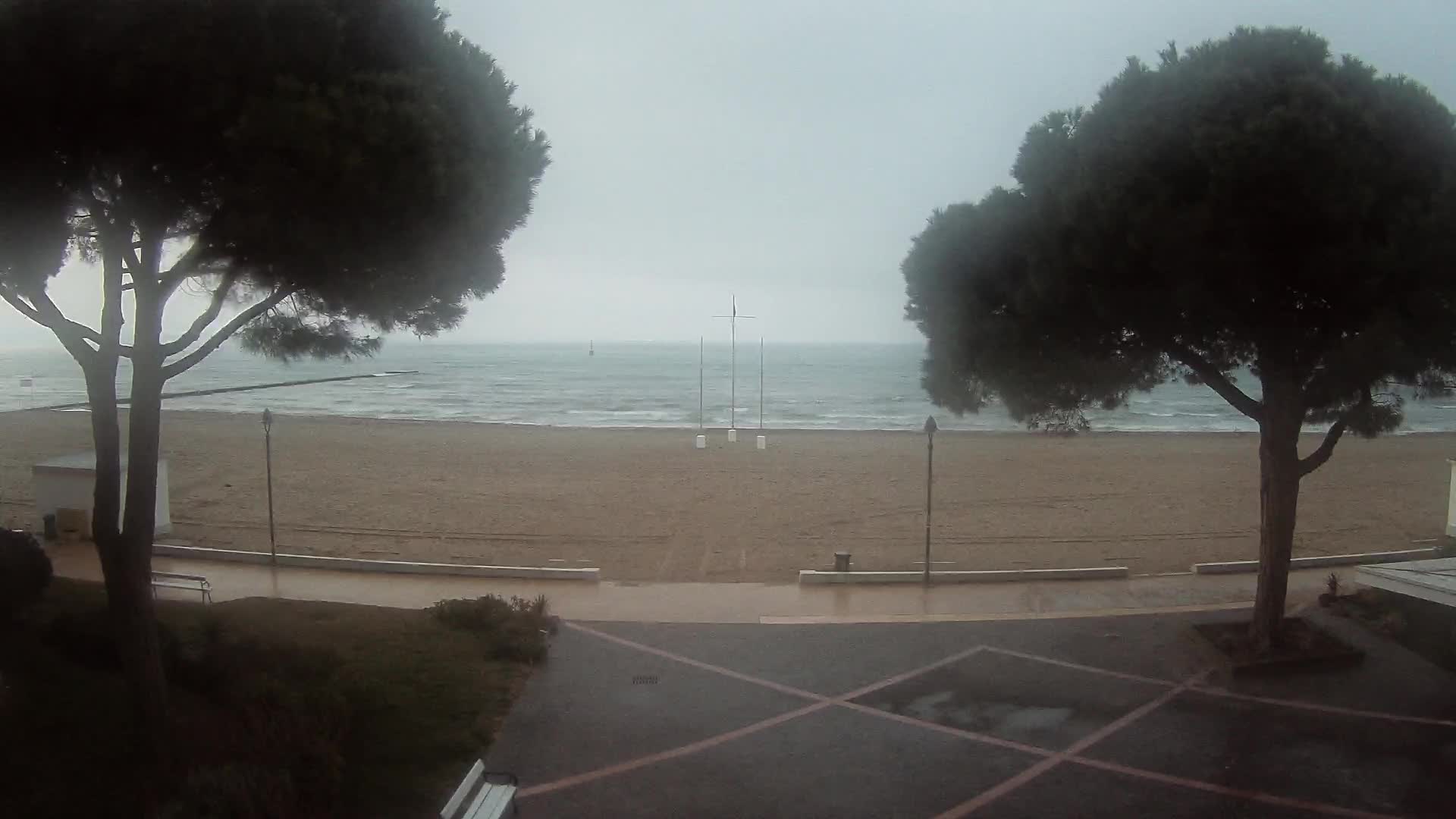 Entrée Plage Grado | Vue en Direct sur le Littoral