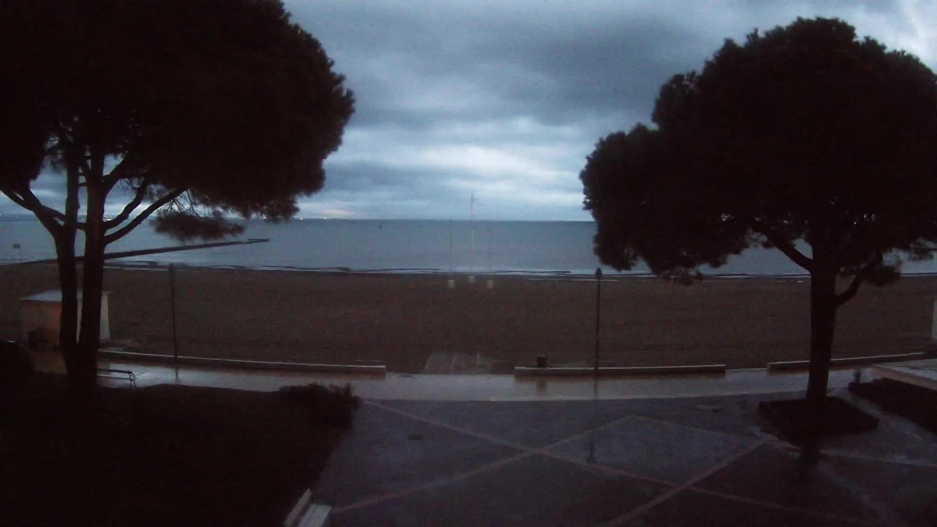 Entrée Plage Grado | Vue en Direct sur le Littoral