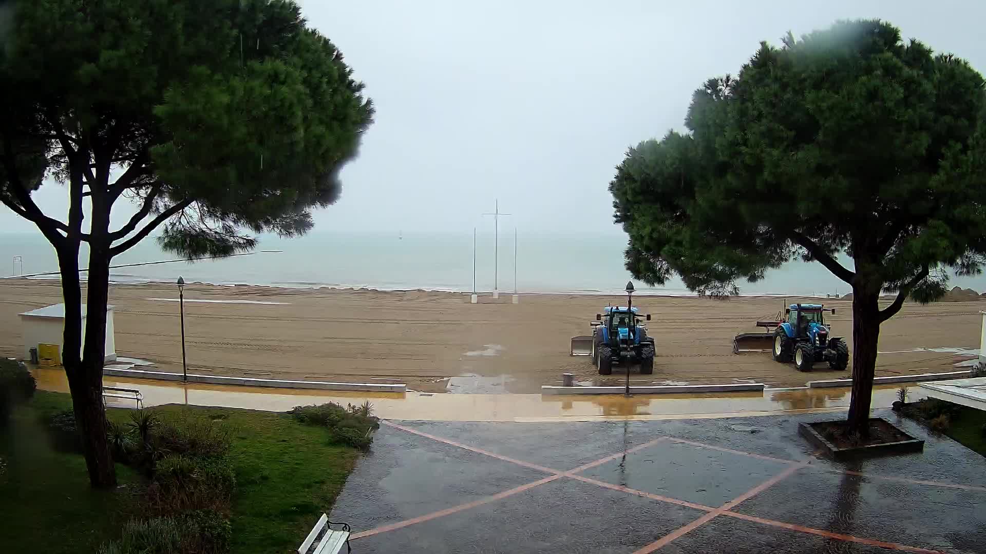 Entrée Plage Grado | Vue en Direct sur le Littoral