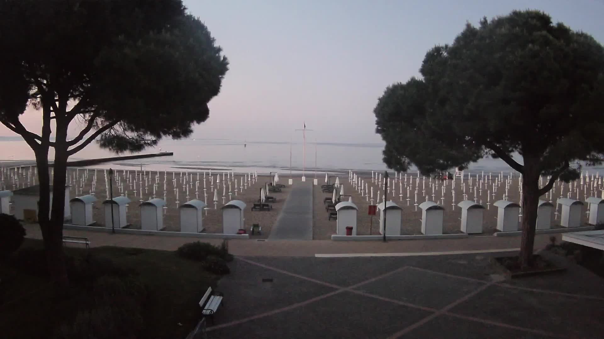 Grado Strand Eingang | Live-Ansicht der Küste