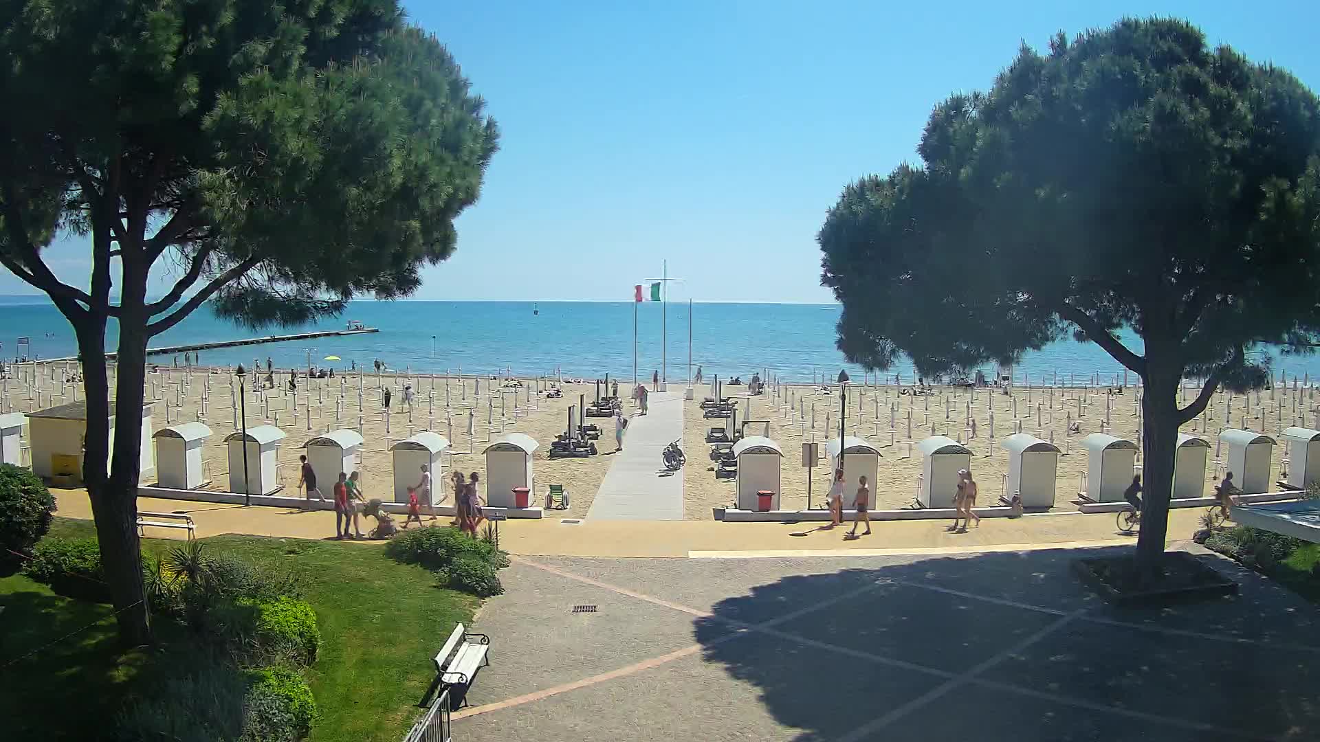 Ingresso Spiaggia Grado | Vista in Diretta sul Mare
