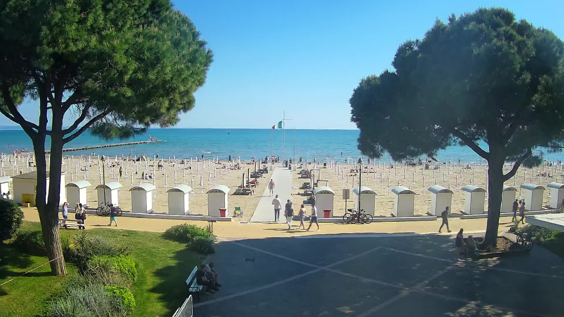 Ingresso Spiaggia Grado | Vista in Diretta sul Mare