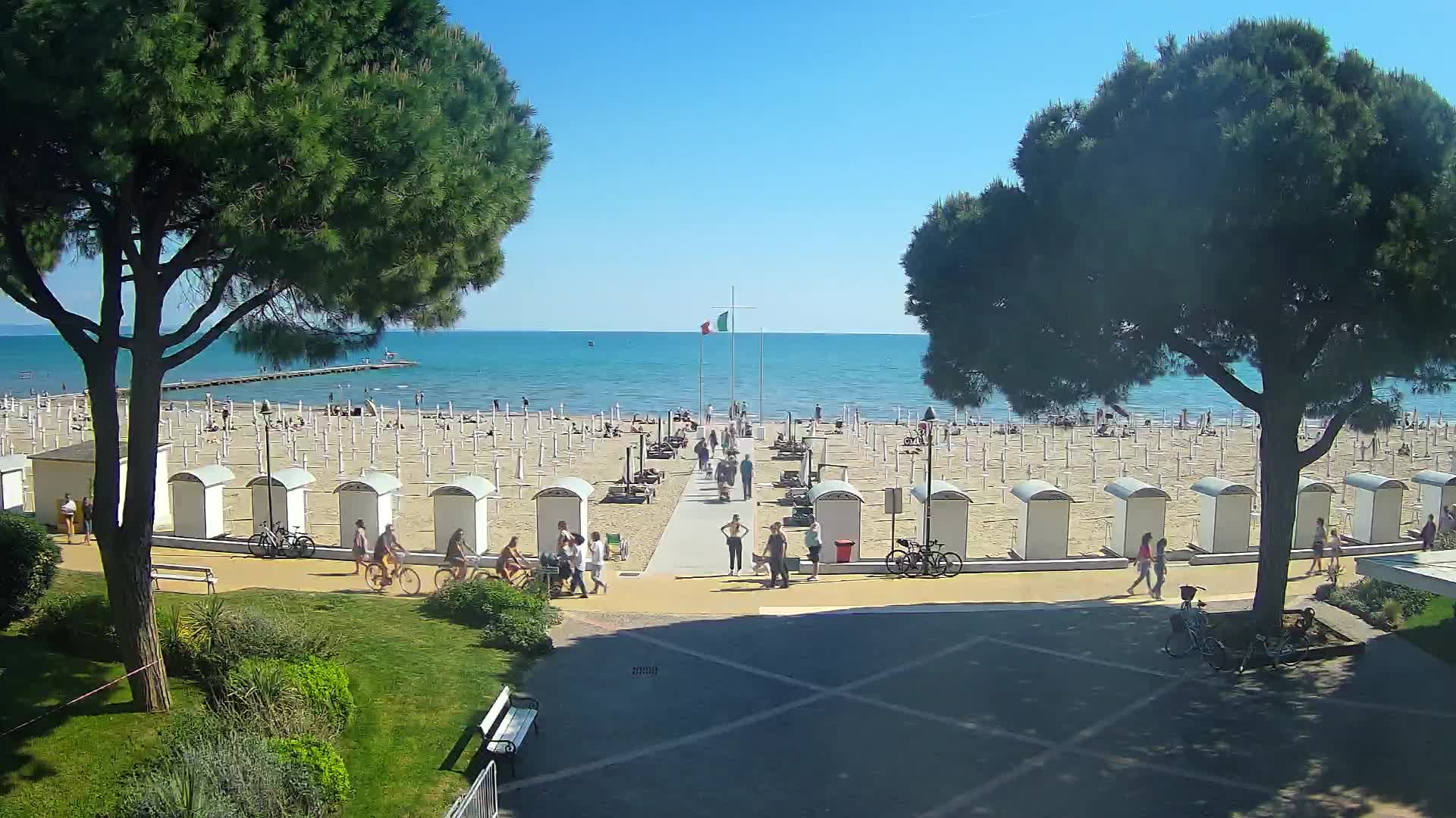 Ingresso Spiaggia Grado | Vista in Diretta sul Mare