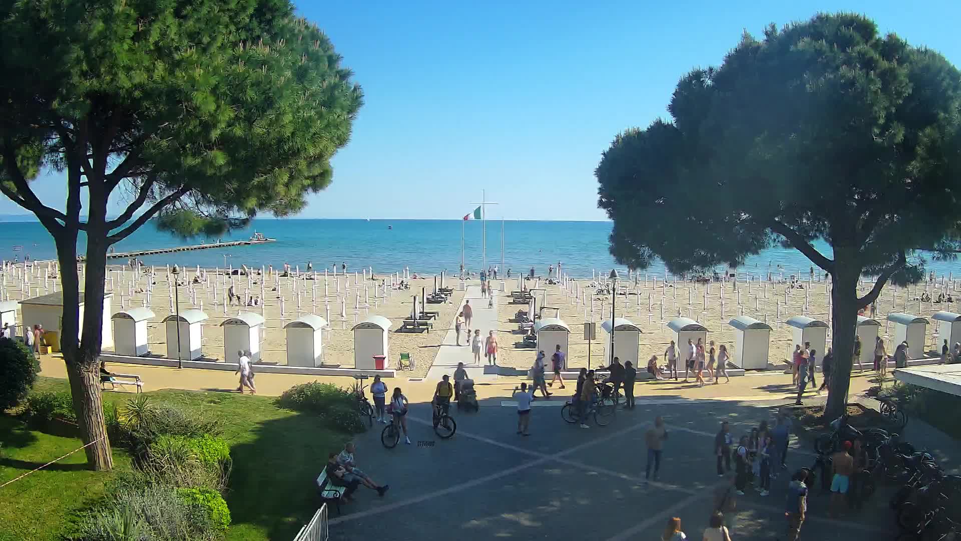 Entrada Playa Grado | Vista en Vivo de la Costa