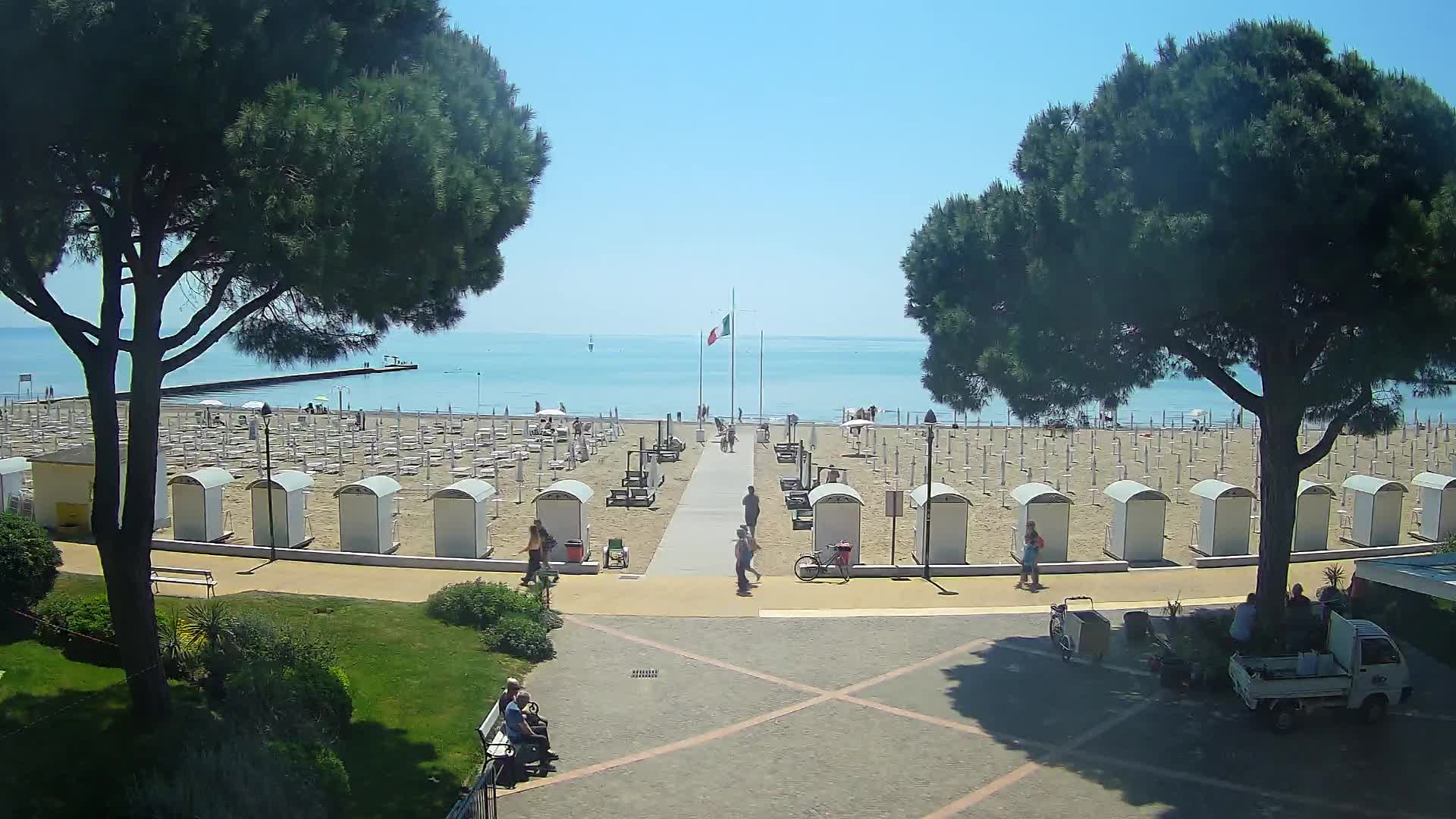 Ingresso Spiaggia Grado | Vista in Diretta sul Mare