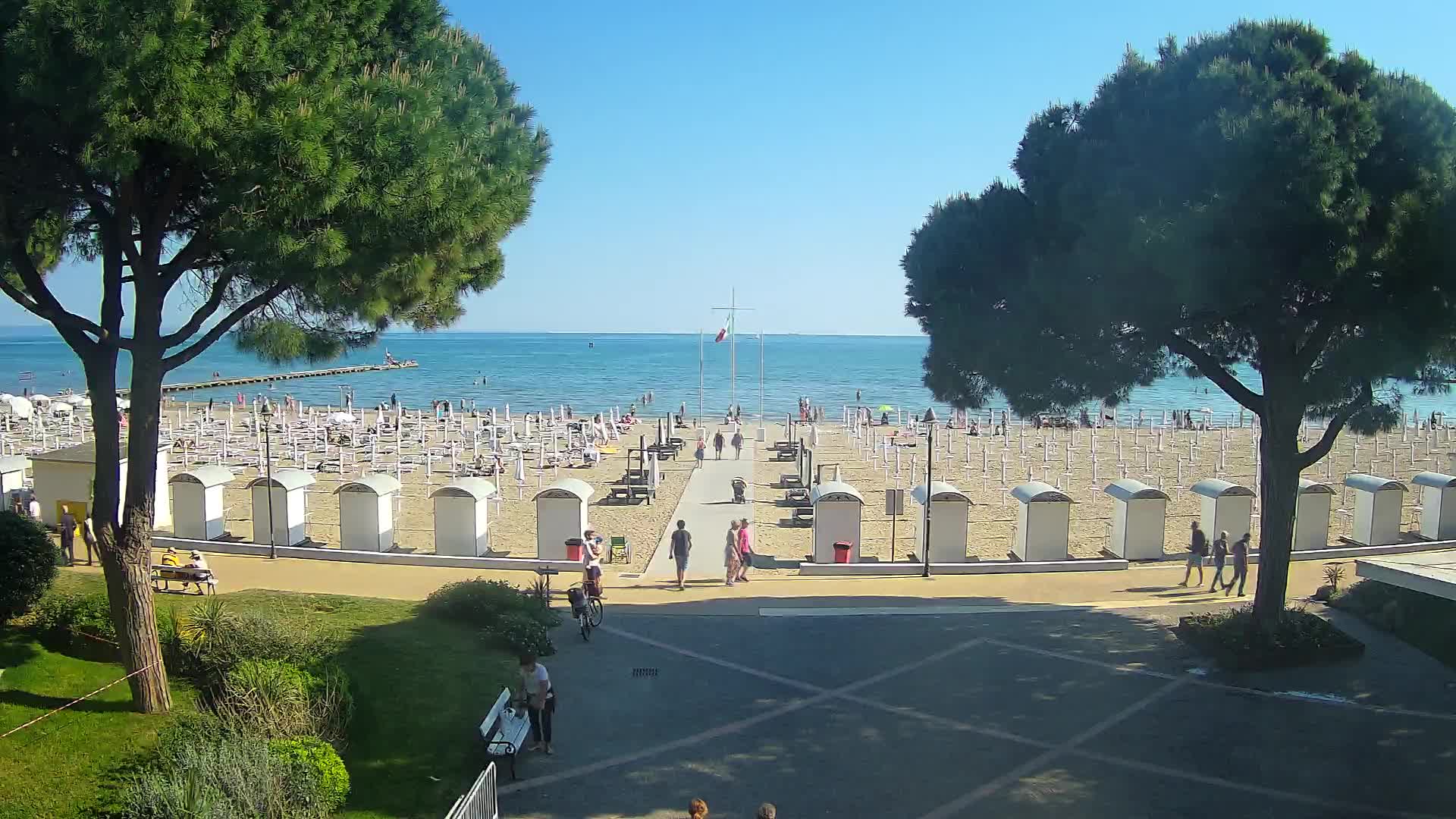Ingresso Spiaggia Grado | Vista in Diretta sul Mare