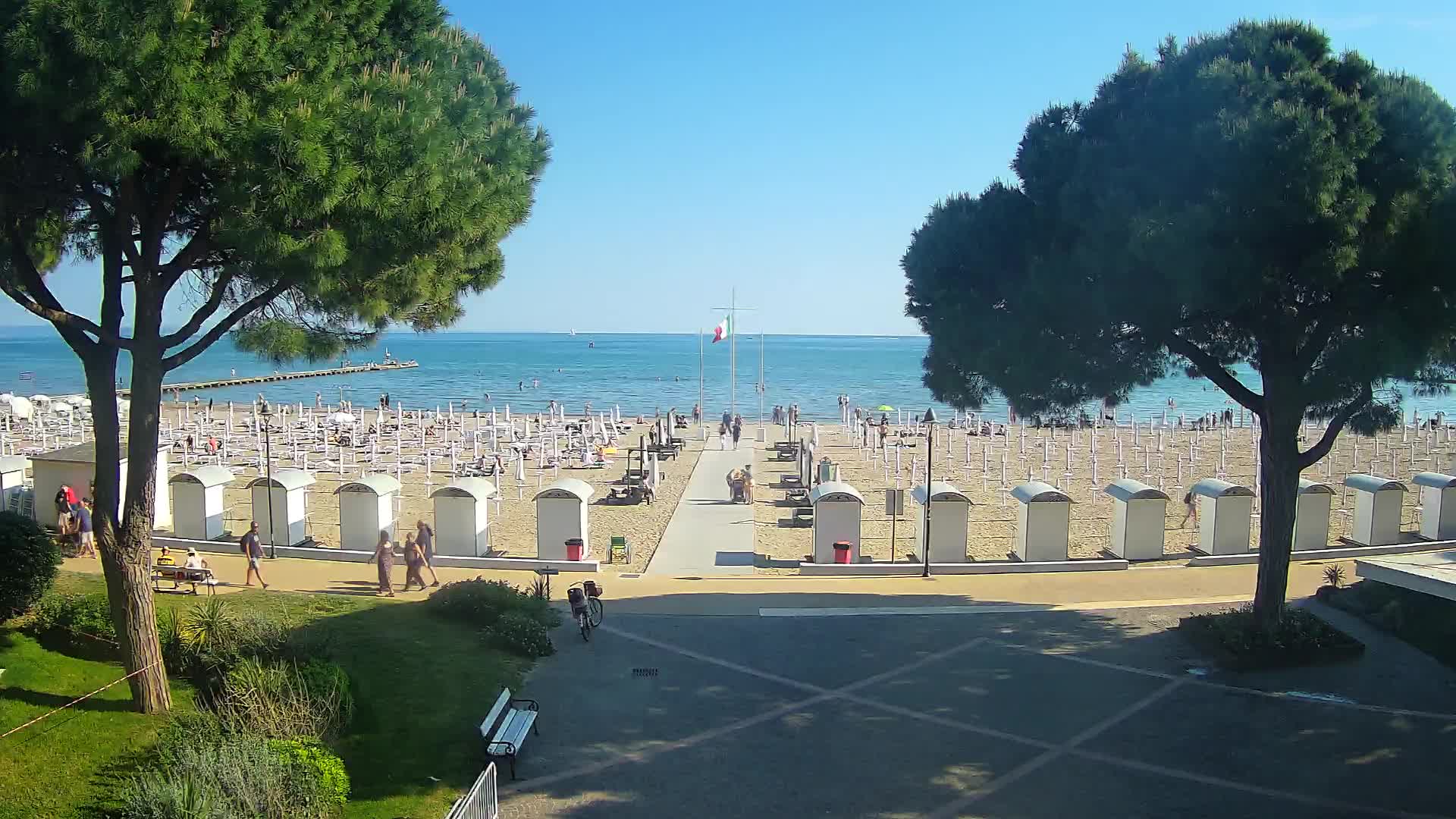 Ingresso Spiaggia Grado | Vista in Diretta sul Mare
