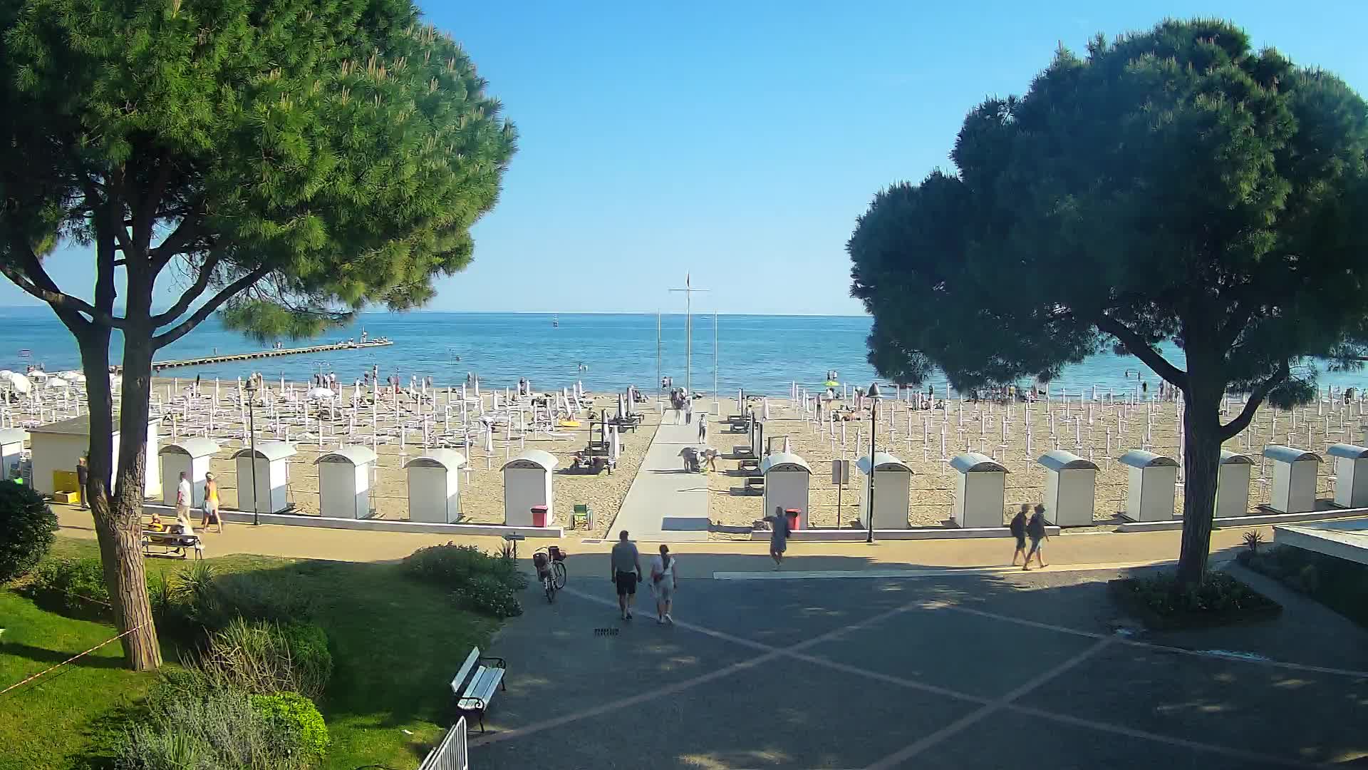 Ingresso Spiaggia Grado | Vista in Diretta sul Mare