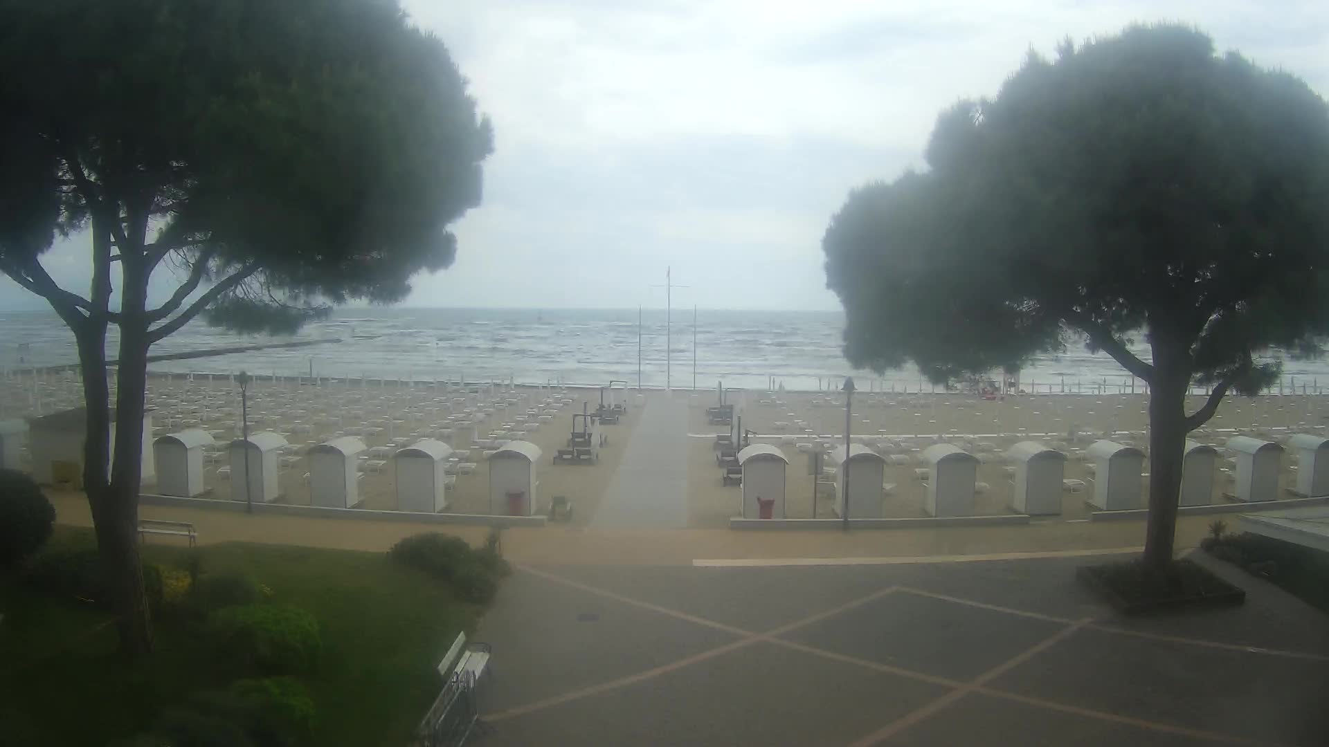 Grado Beach Webcam Entrance | Real-Time View of the Seaside