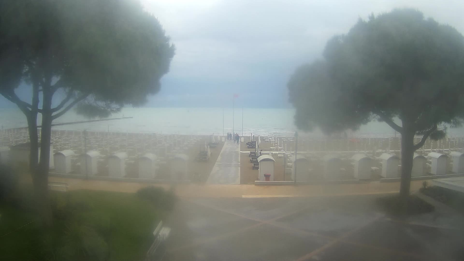 Grado Strand Eingang | Live-Ansicht der Küste
