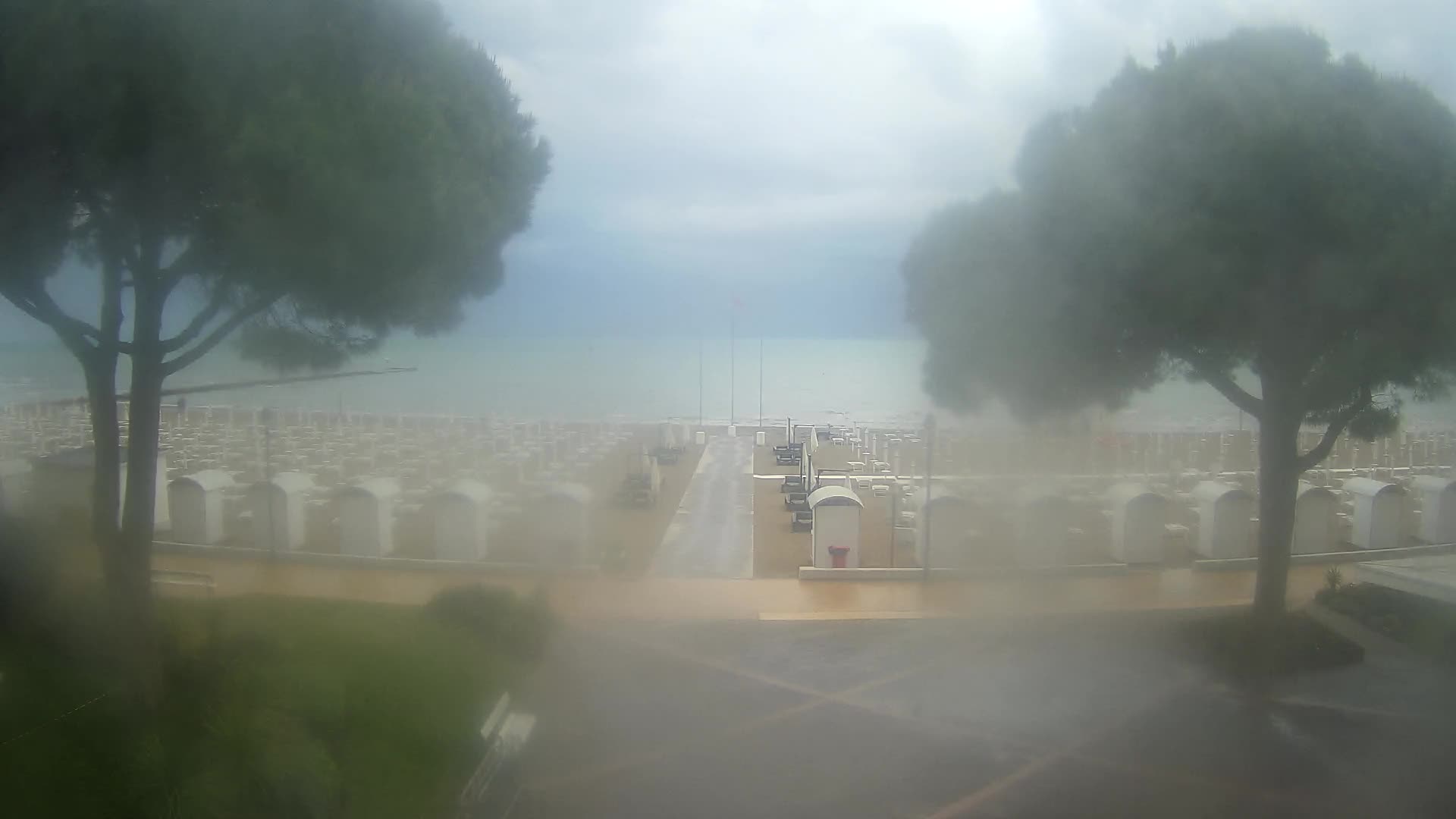 Grado Strand Eingang | Live-Ansicht der Küste