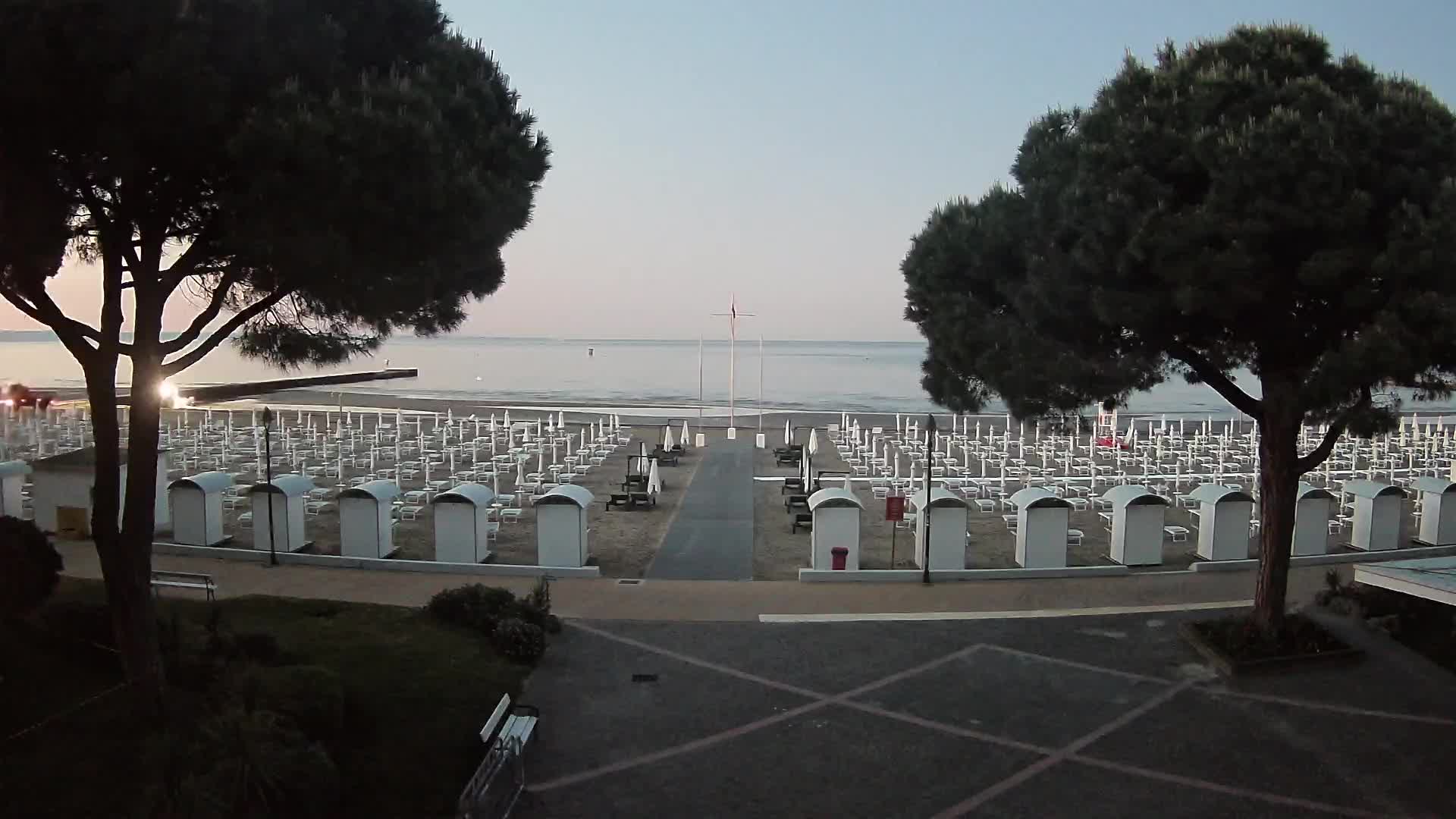 Grado Strand Eingang | Live-Ansicht der Küste