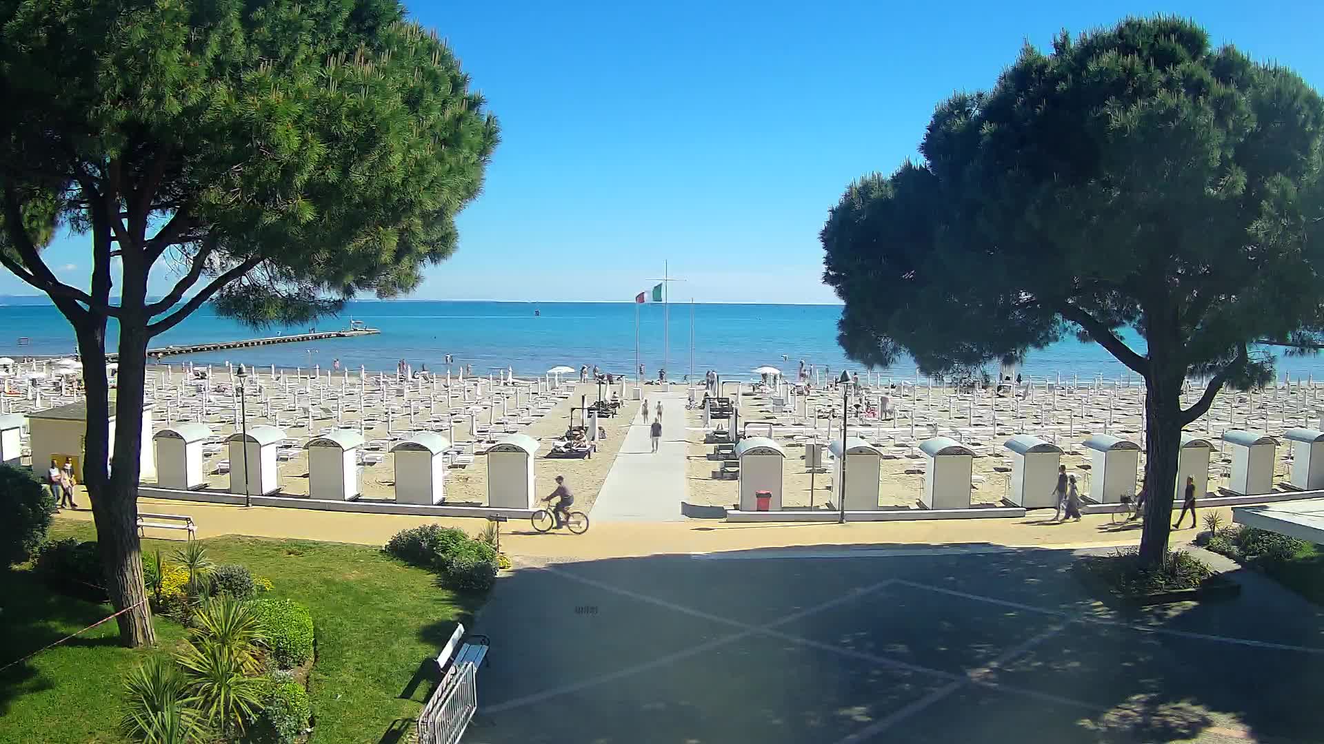 Ingresso Spiaggia Grado | Vista in Diretta sul Mare