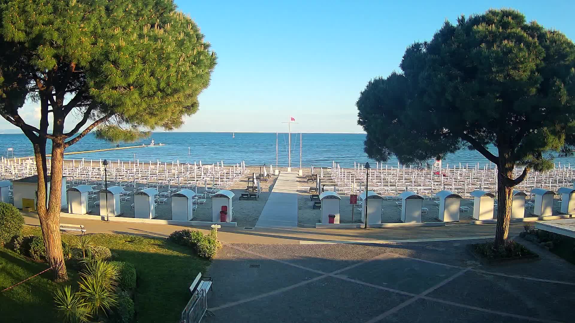 Ingresso Spiaggia Grado | Vista in Diretta sul Mare