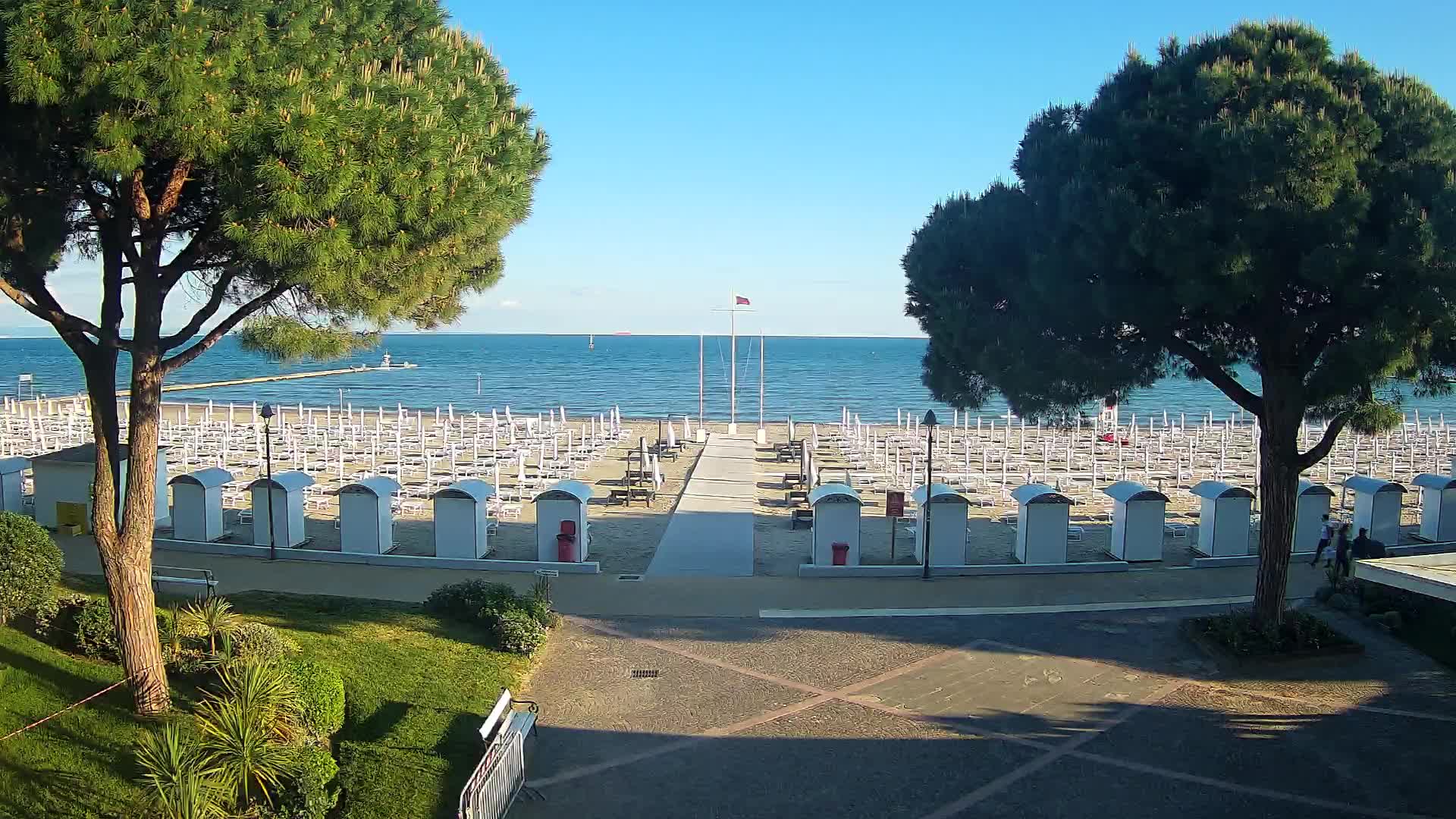 Ingresso Spiaggia Grado | Vista in Diretta sul Mare