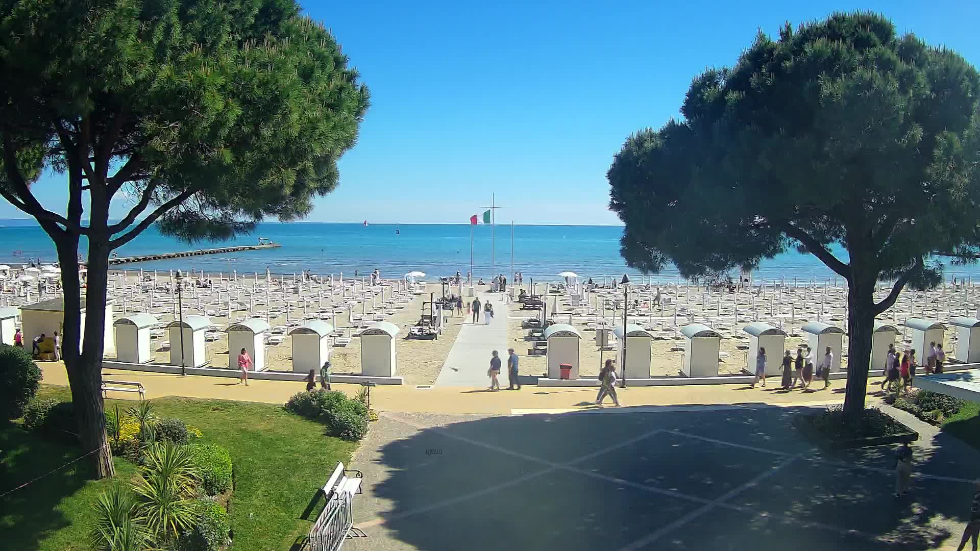 Ingresso Spiaggia Grado | Vista in Diretta sul Mare