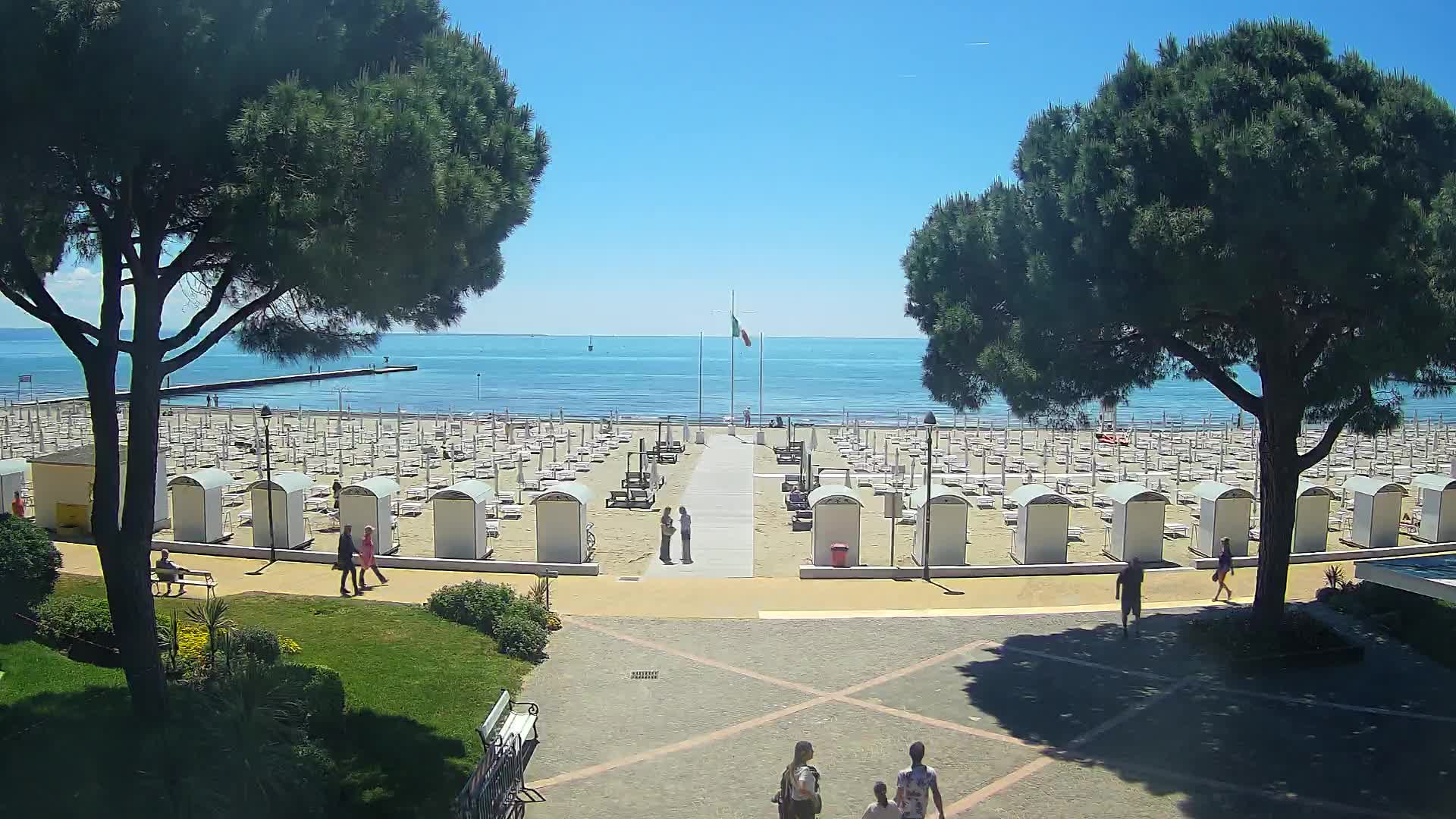 Ingresso Spiaggia Grado | Vista in Diretta sul Mare