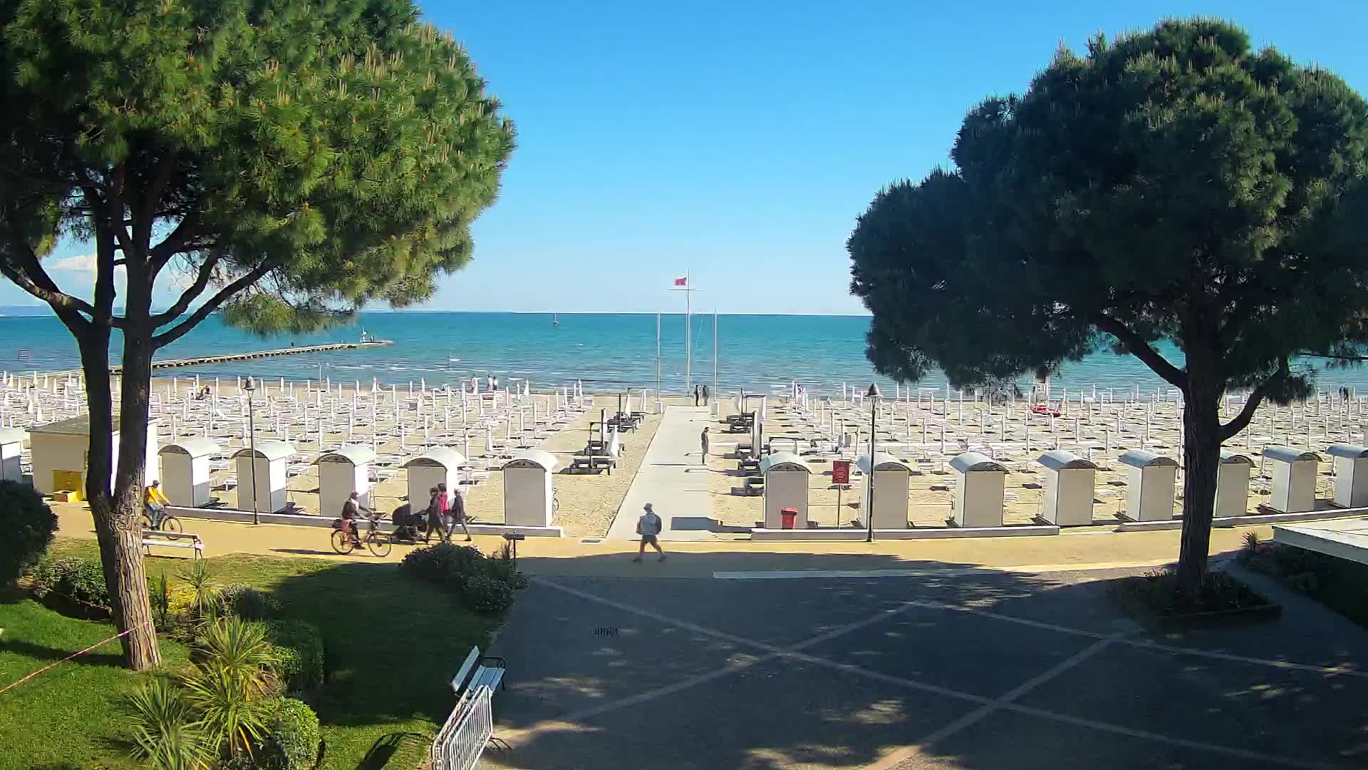 Ingresso Spiaggia Grado | Vista in Diretta sul Mare