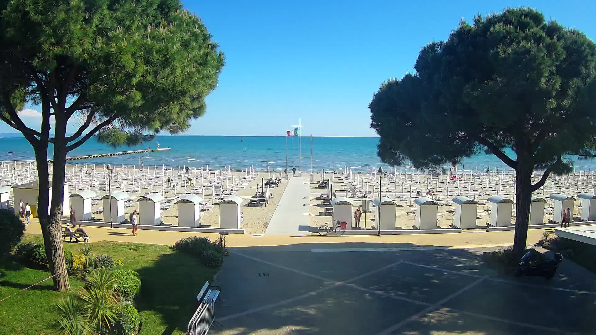 Ingresso Spiaggia Grado | Vista in Diretta sul Mare