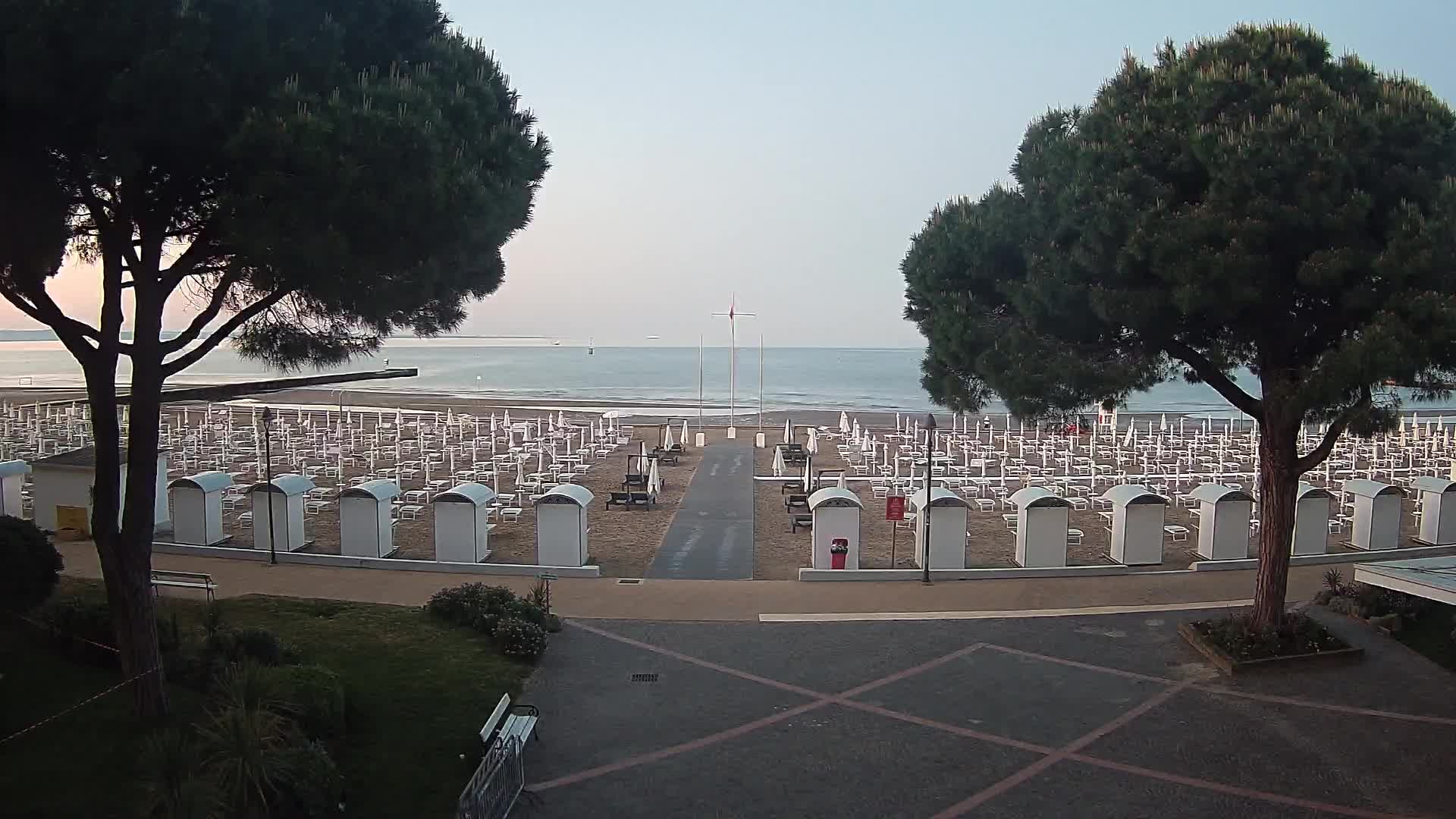 Grado Strand Eingang | Live-Ansicht der Küste