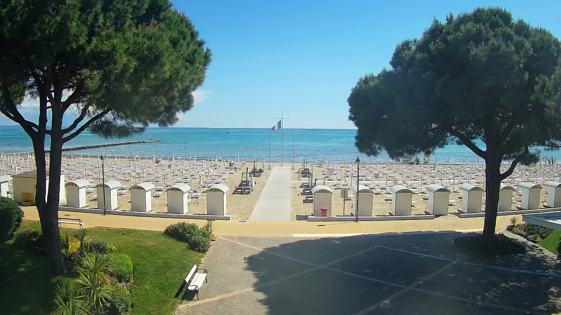 Ingresso Spiaggia Grado | Vista in Diretta sul Mare