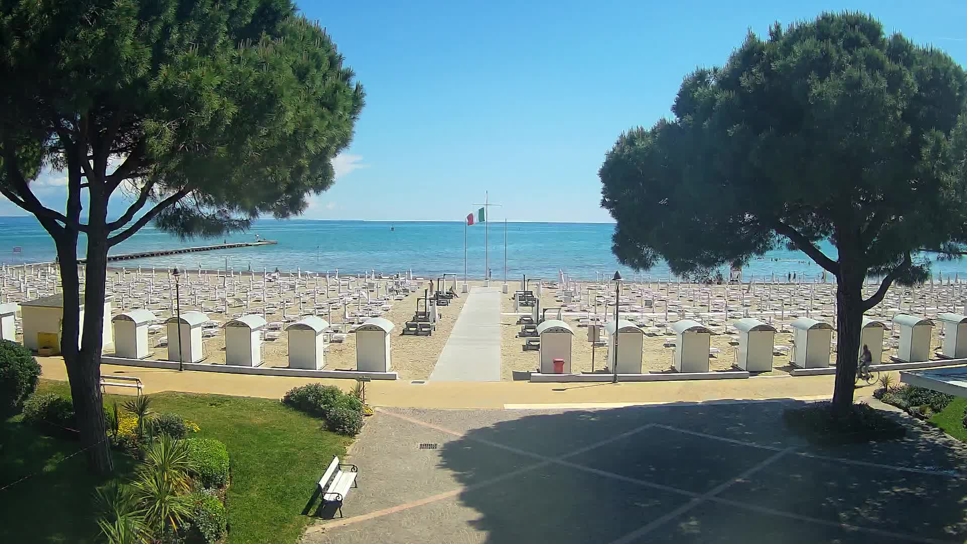 Ingresso Spiaggia Grado | Vista in Diretta sul Mare