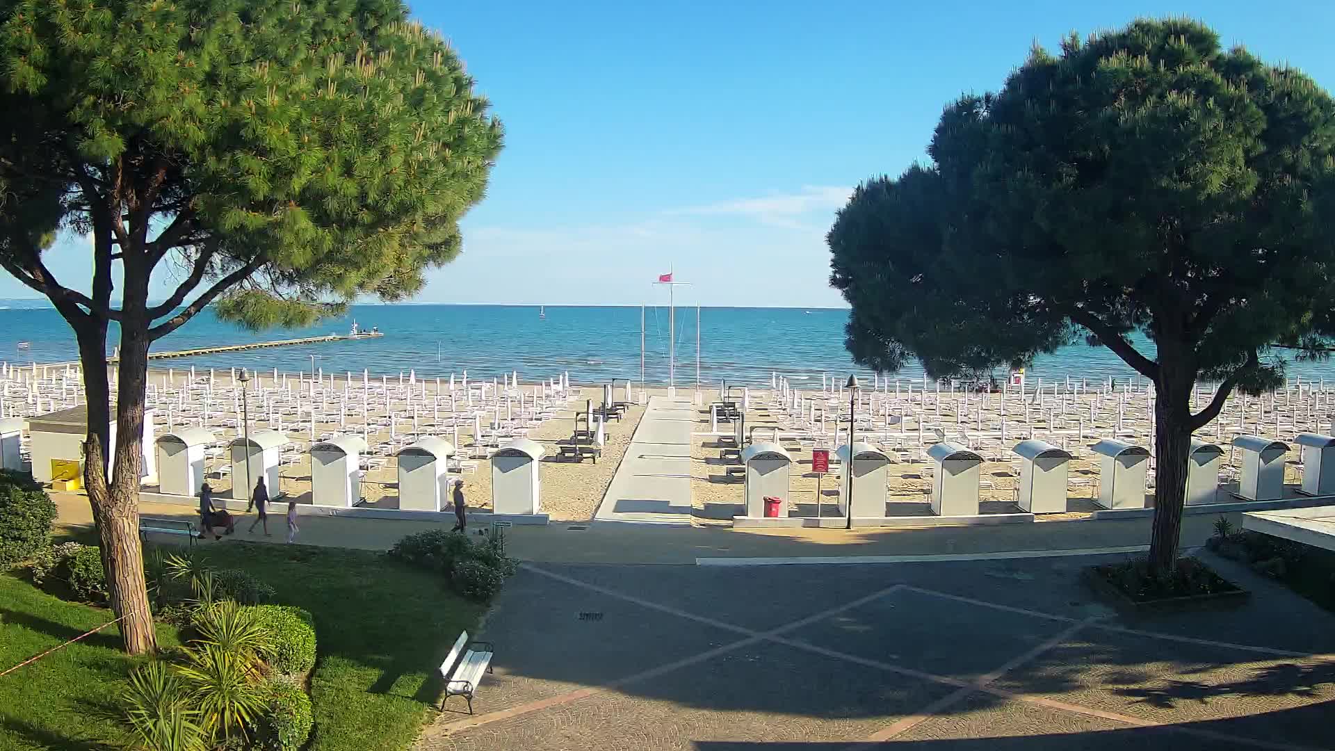 Ingresso Spiaggia Grado | Vista in Diretta sul Mare