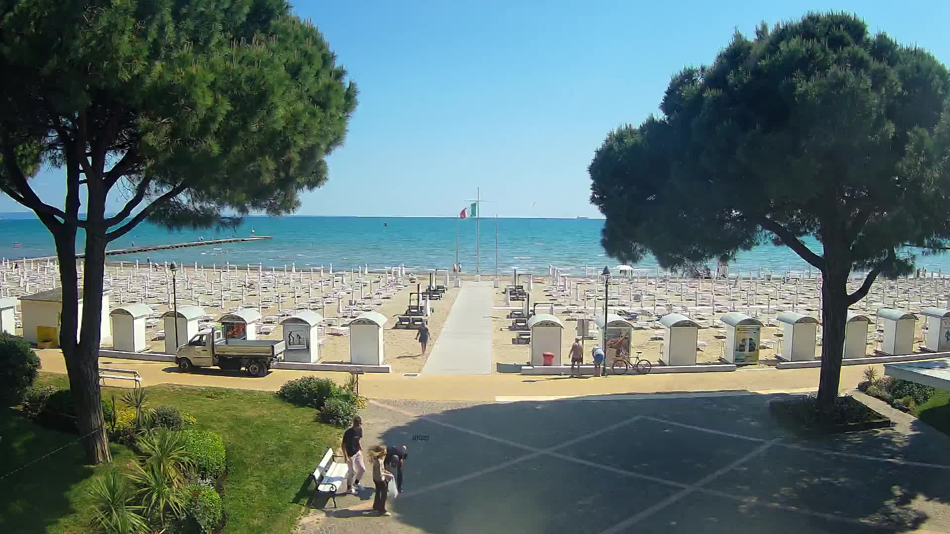 Ingresso Spiaggia Grado | Vista in Diretta sul Mare