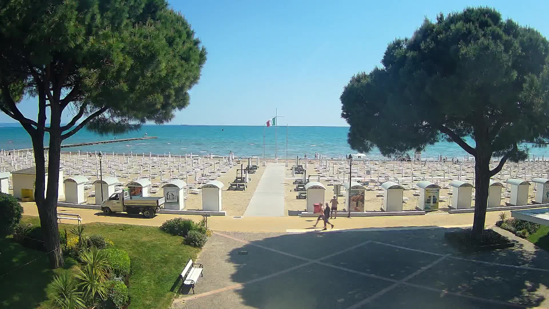 Ingresso Spiaggia Grado | Vista in Diretta sul Mare