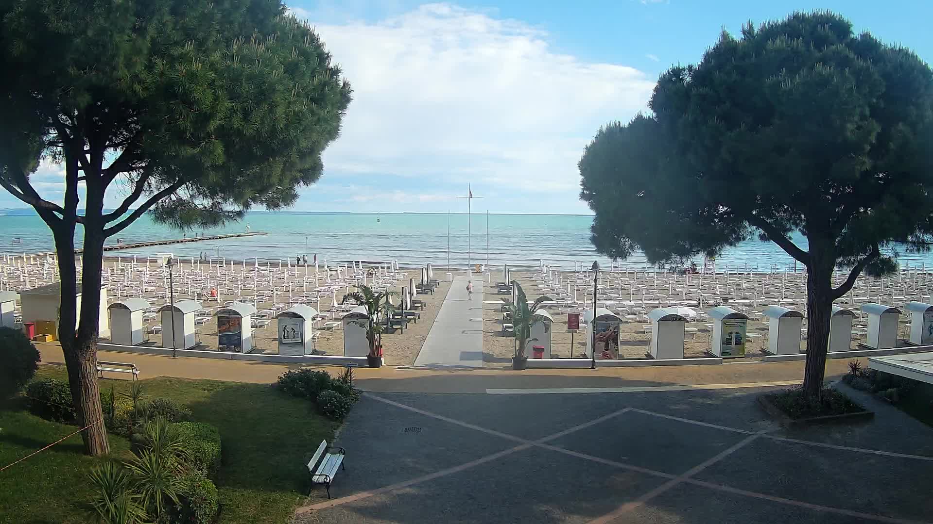 Ingresso Spiaggia Grado | Vista in Diretta sul Mare