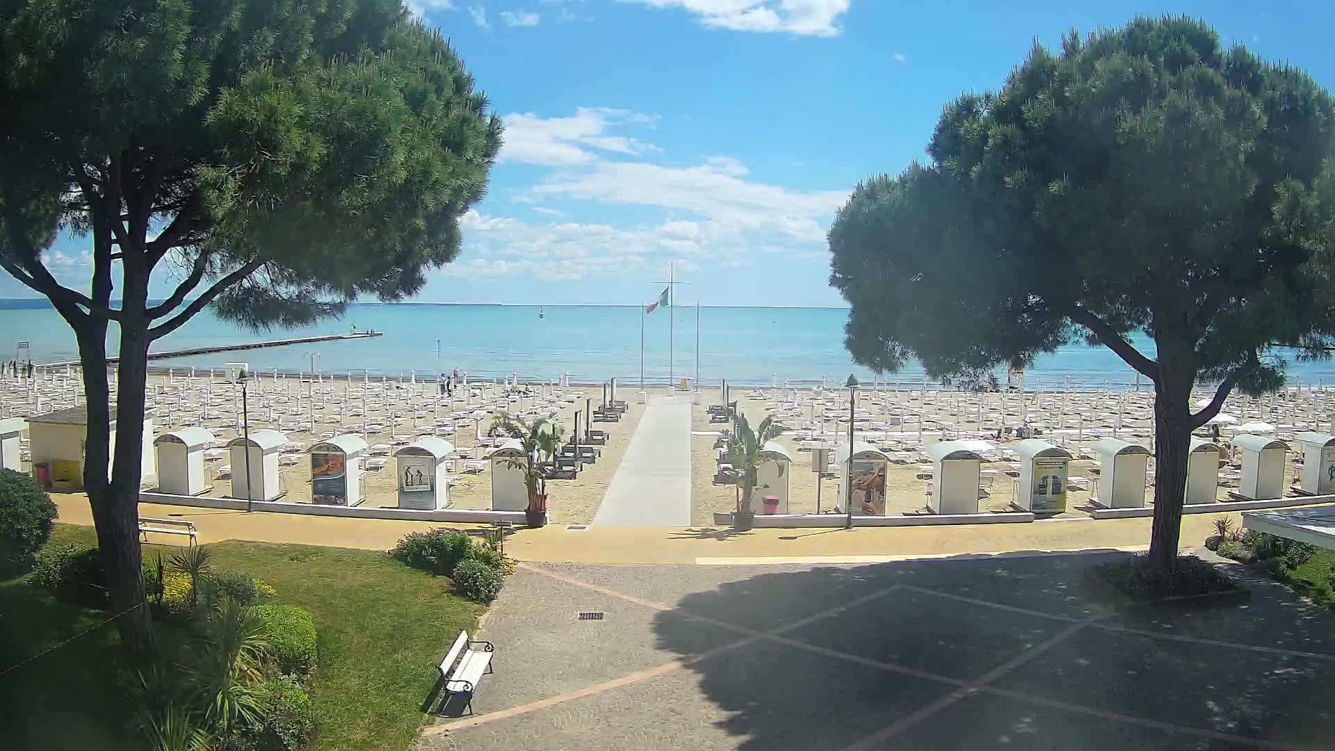 Ingresso Spiaggia Grado | Vista in Diretta sul Mare