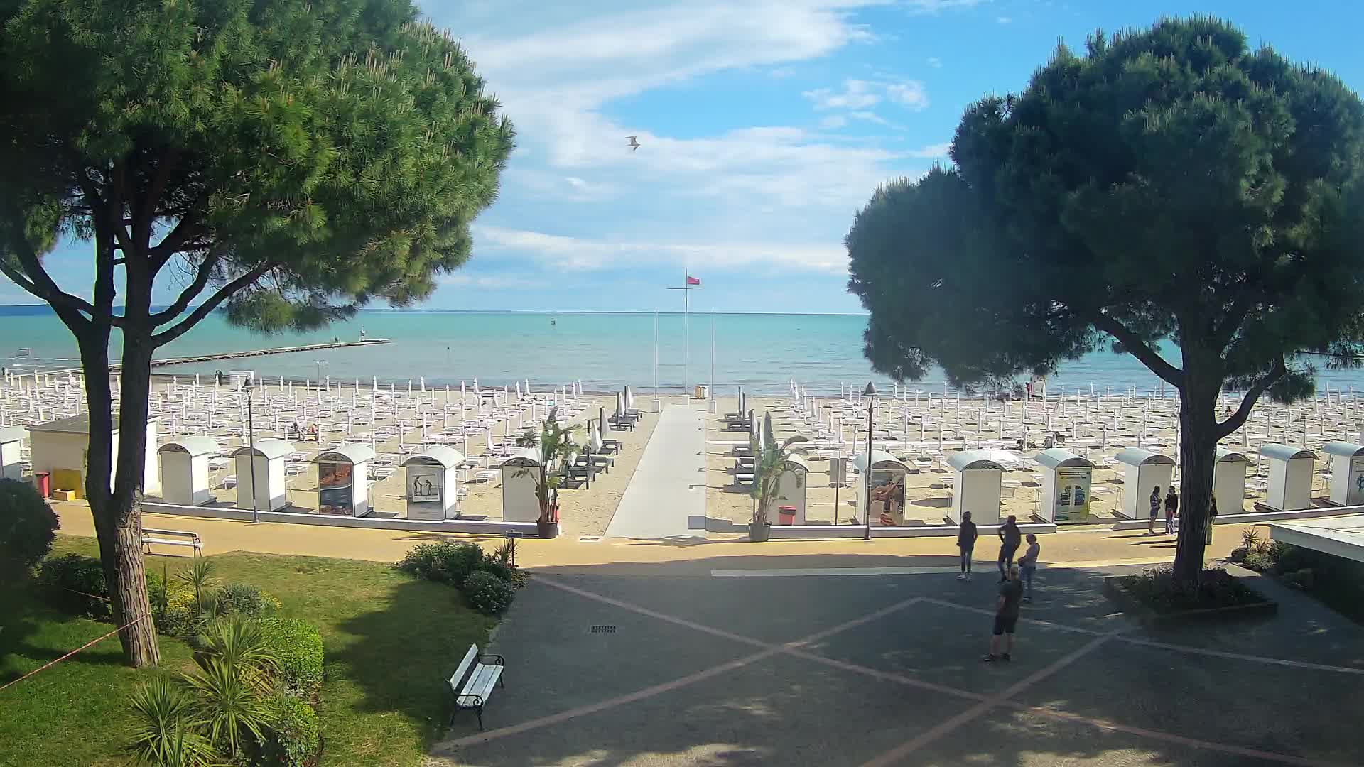 Ingresso Spiaggia Grado | Vista in Diretta sul Mare