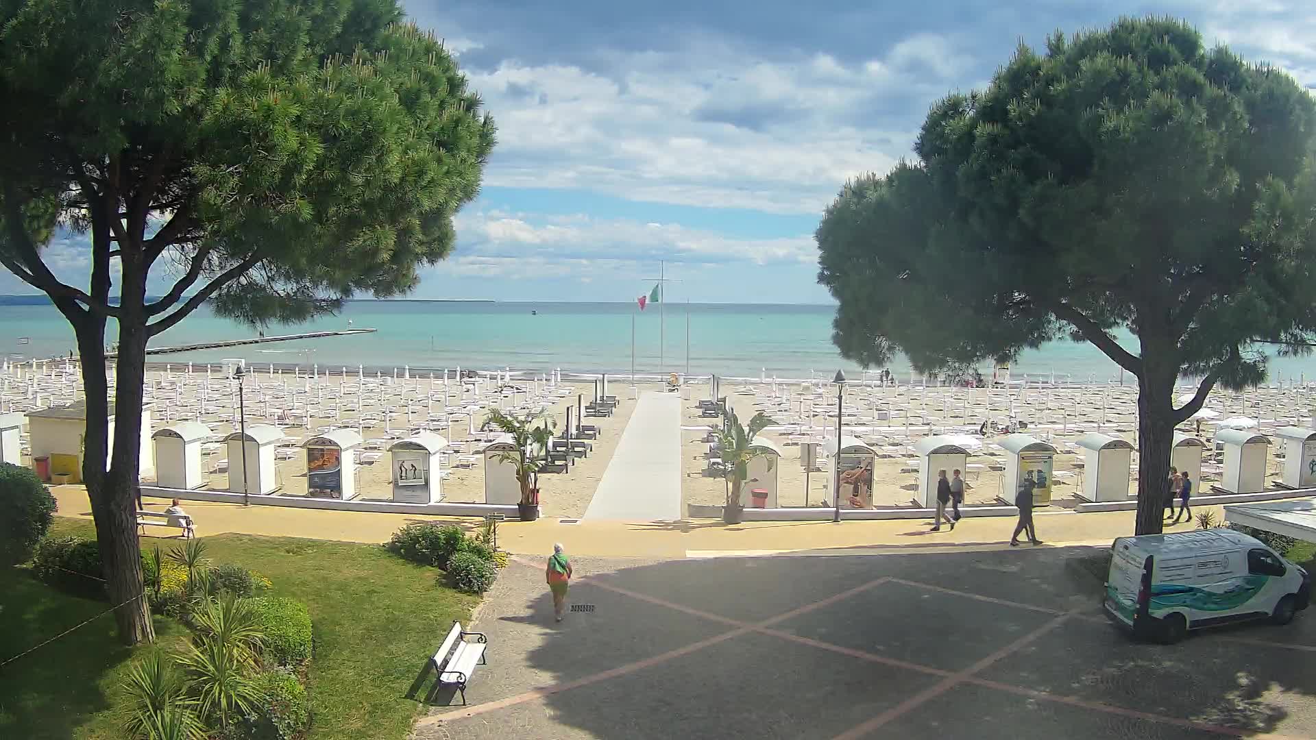 Ingresso Spiaggia Grado | Vista in Diretta sul Mare
