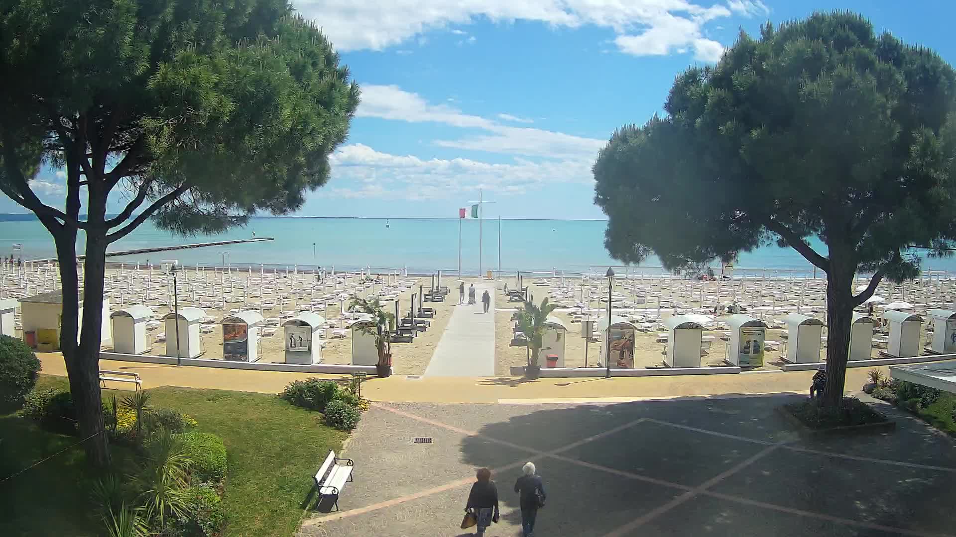 Ingresso Spiaggia Grado | Vista in Diretta sul Mare