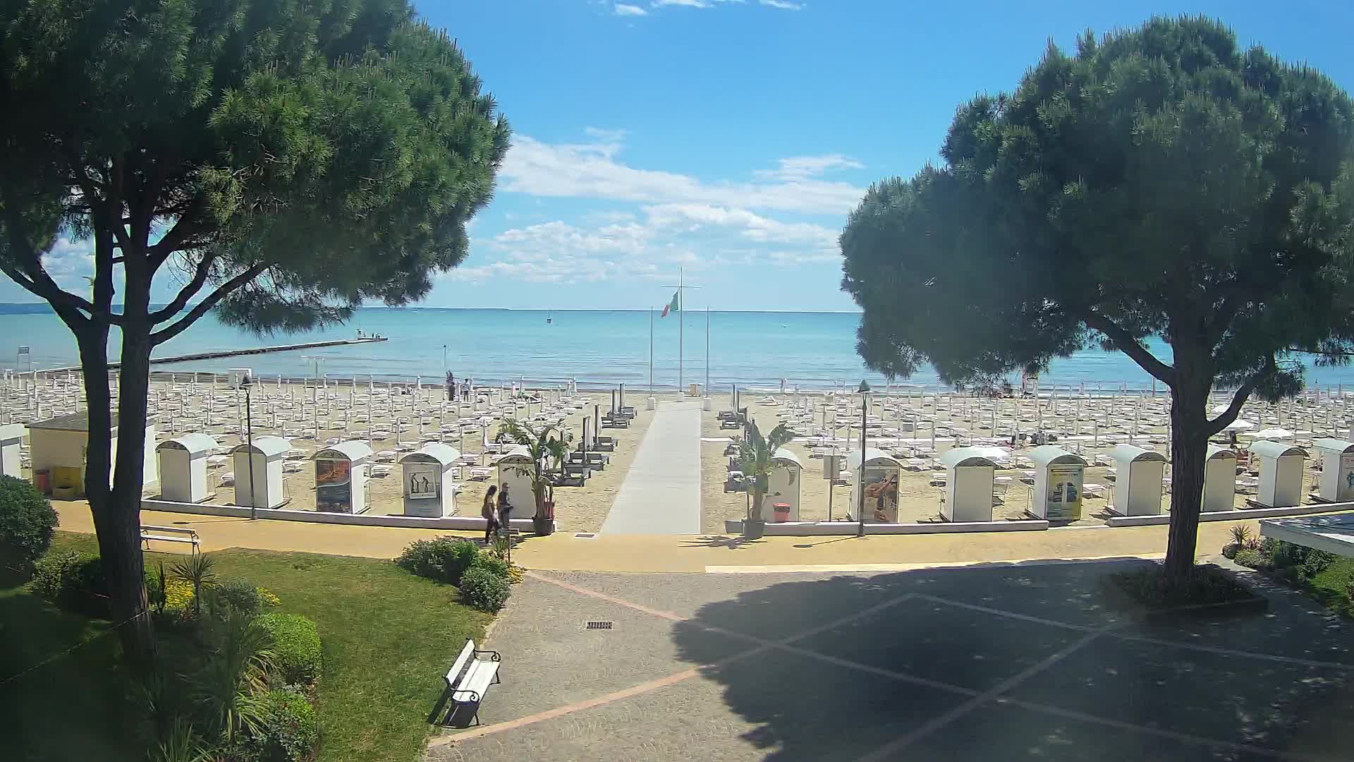 Ingresso Spiaggia Grado | Vista in Diretta sul Mare
