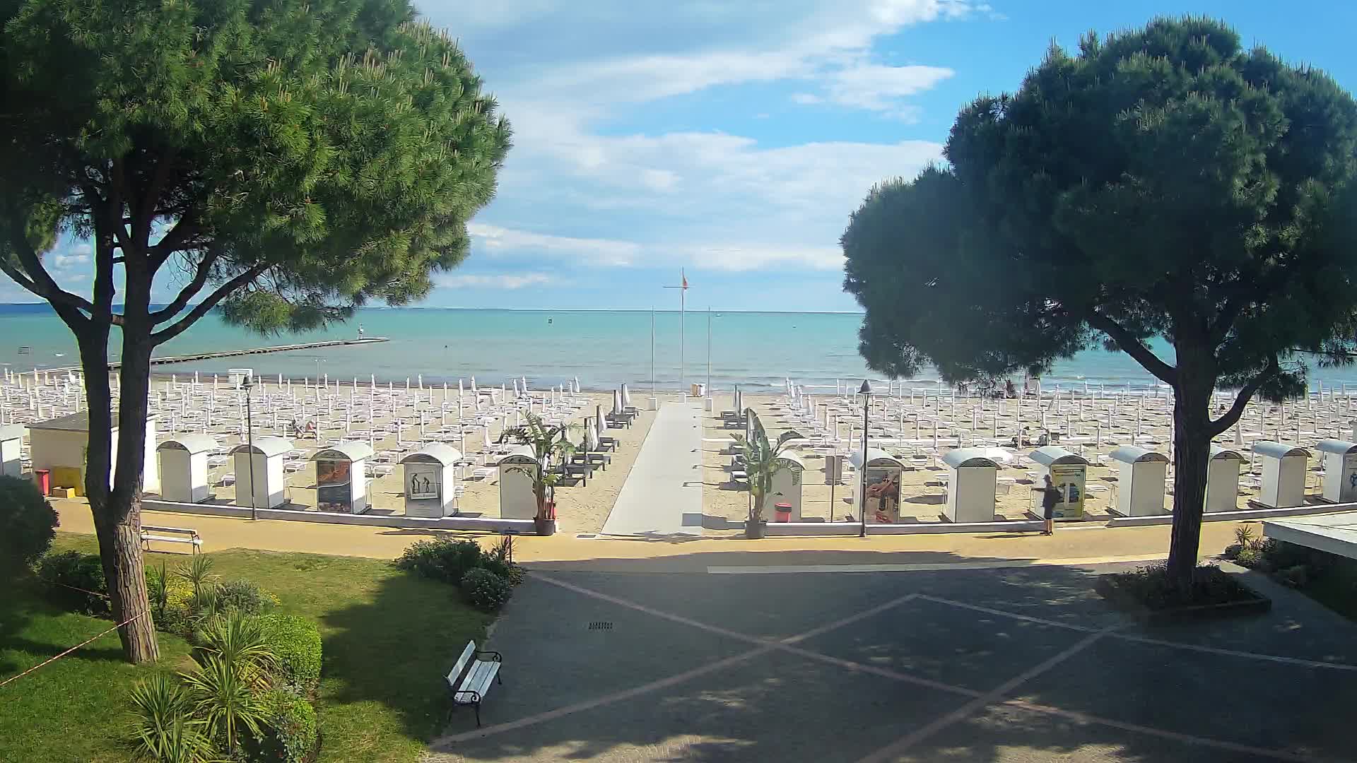 Ingresso Spiaggia Grado | Vista in Diretta sul Mare