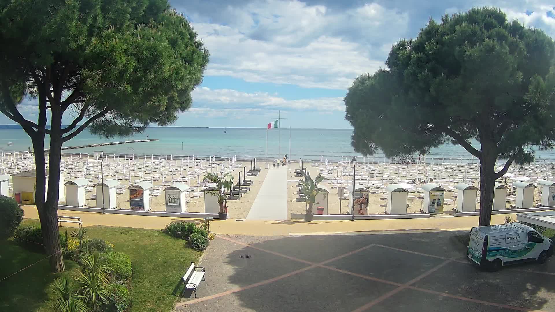 Entrada Playa Grado | Vista en Vivo de la Costa