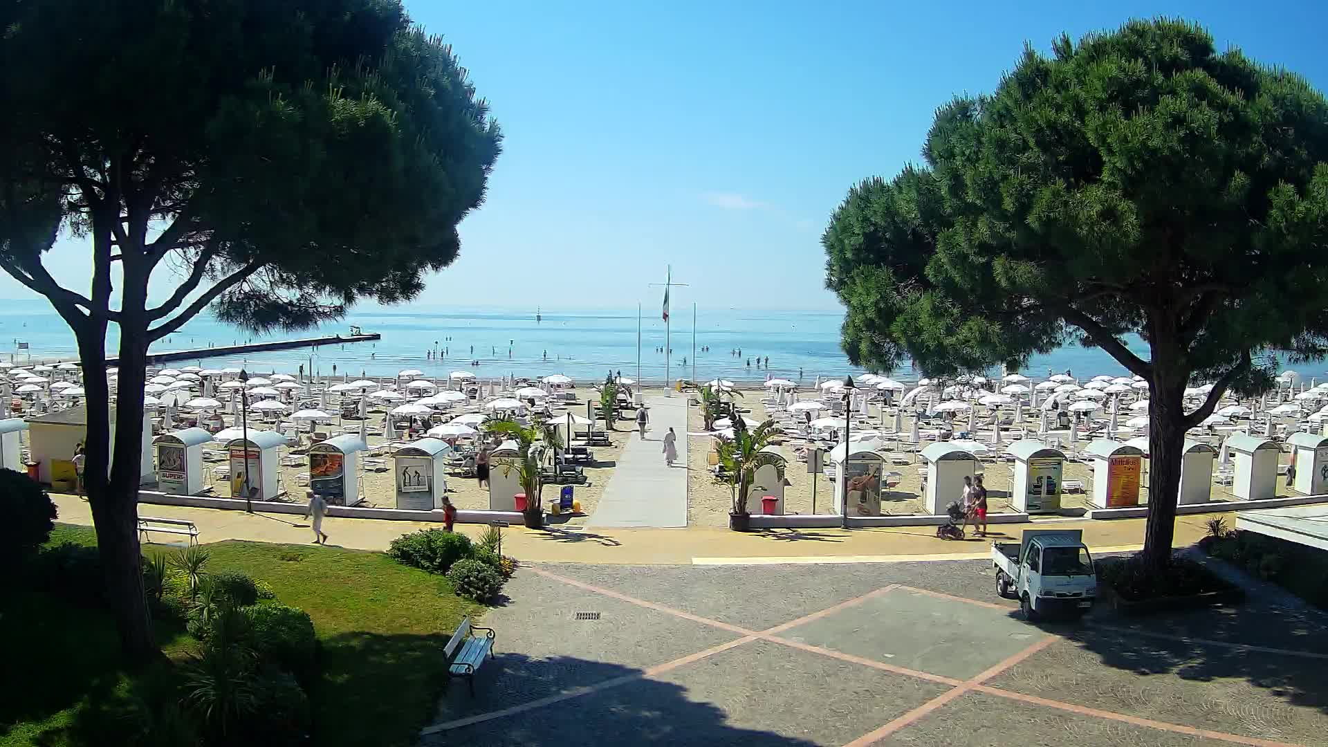 Ingresso Spiaggia Grado | Vista in Diretta sul Mare