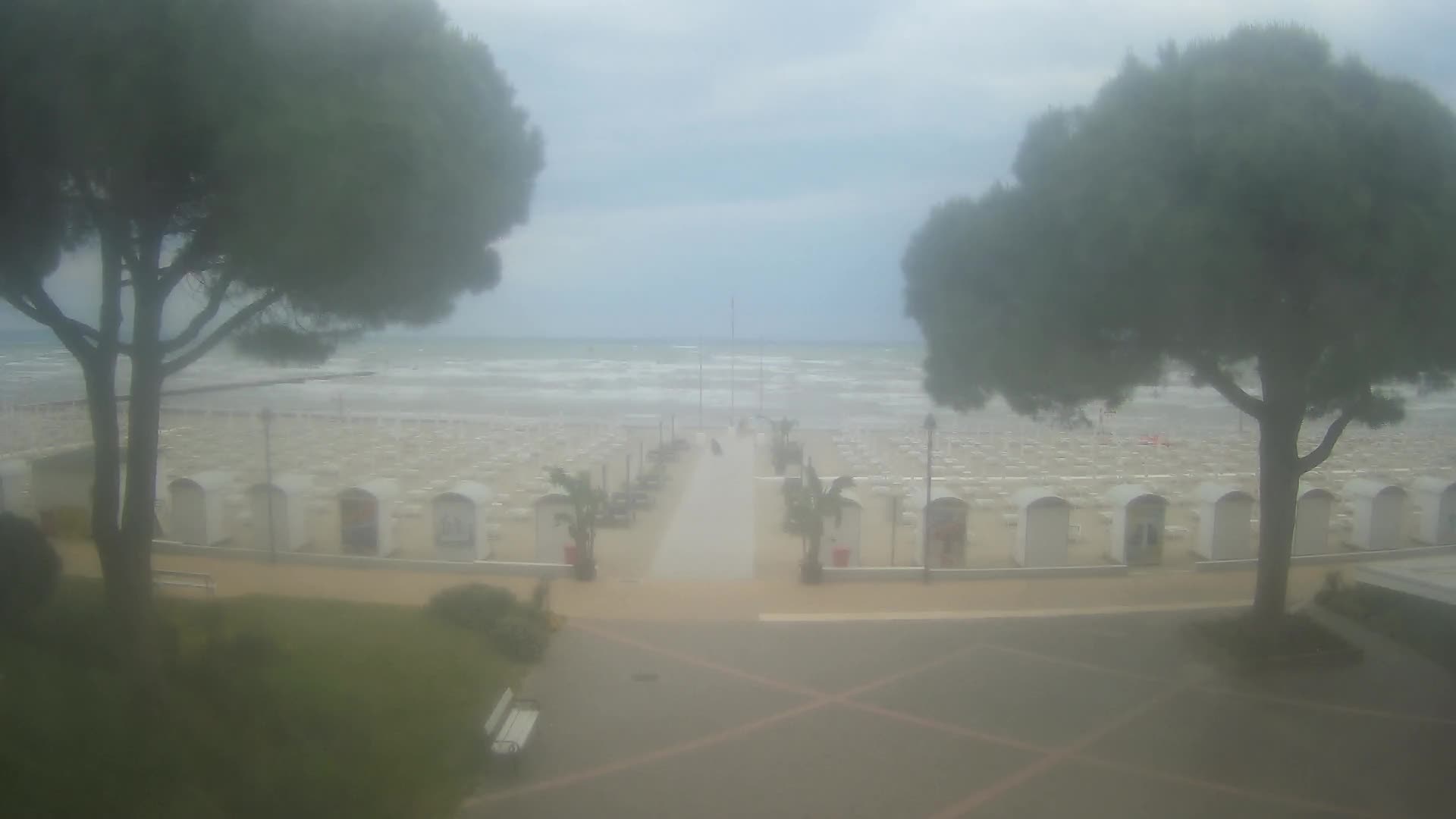 Grado Strand Eingang | Live-Ansicht der Küste
