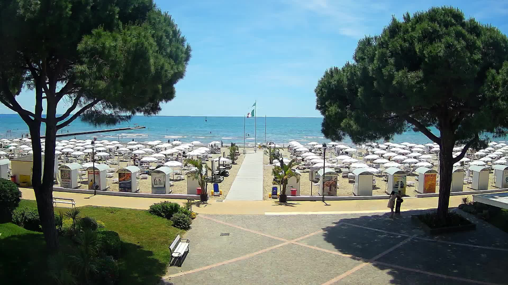 Ingresso Spiaggia Grado | Vista in Diretta sul Mare