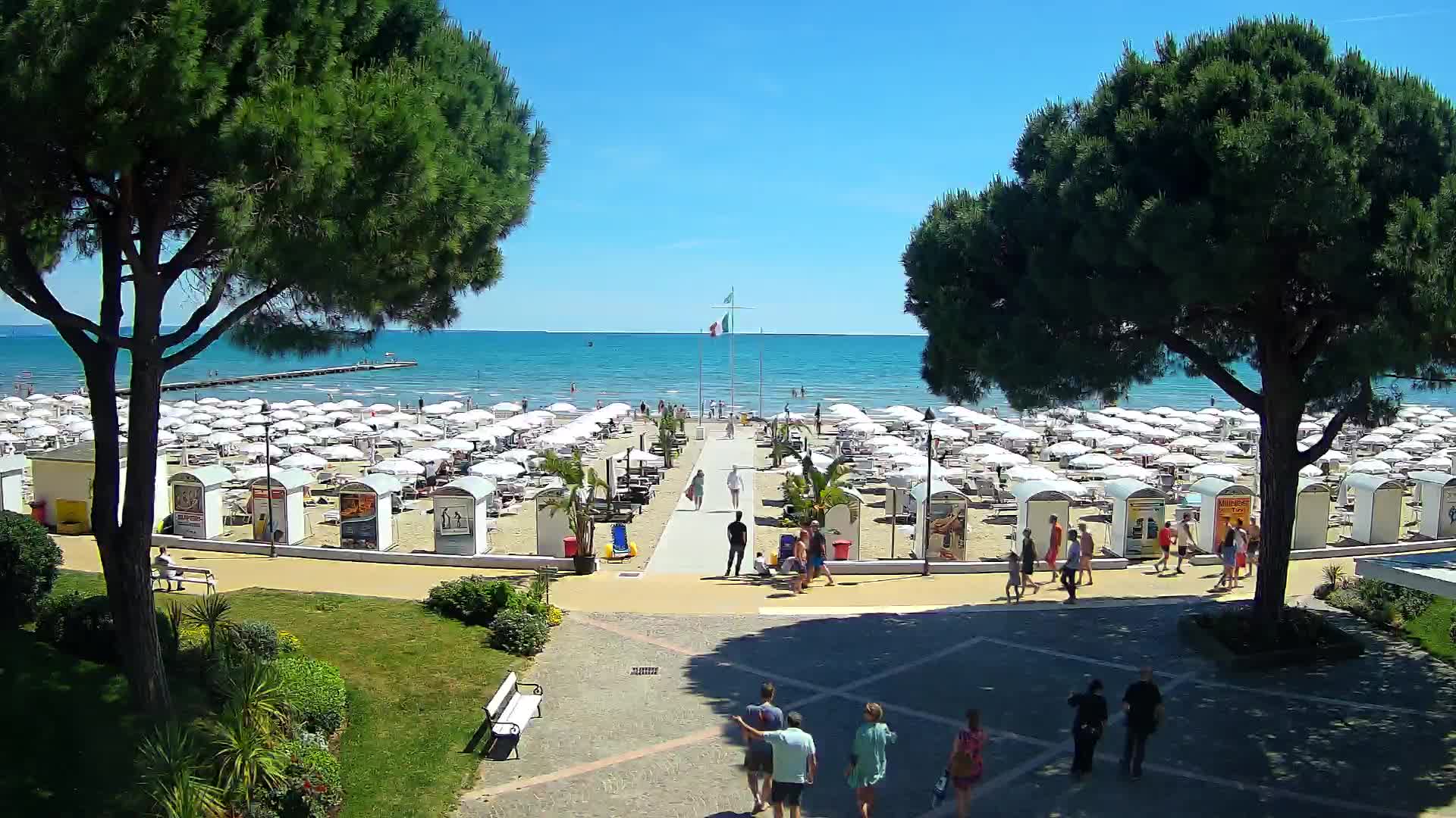 Entrada Playa Grado | Vista en Vivo de la Costa