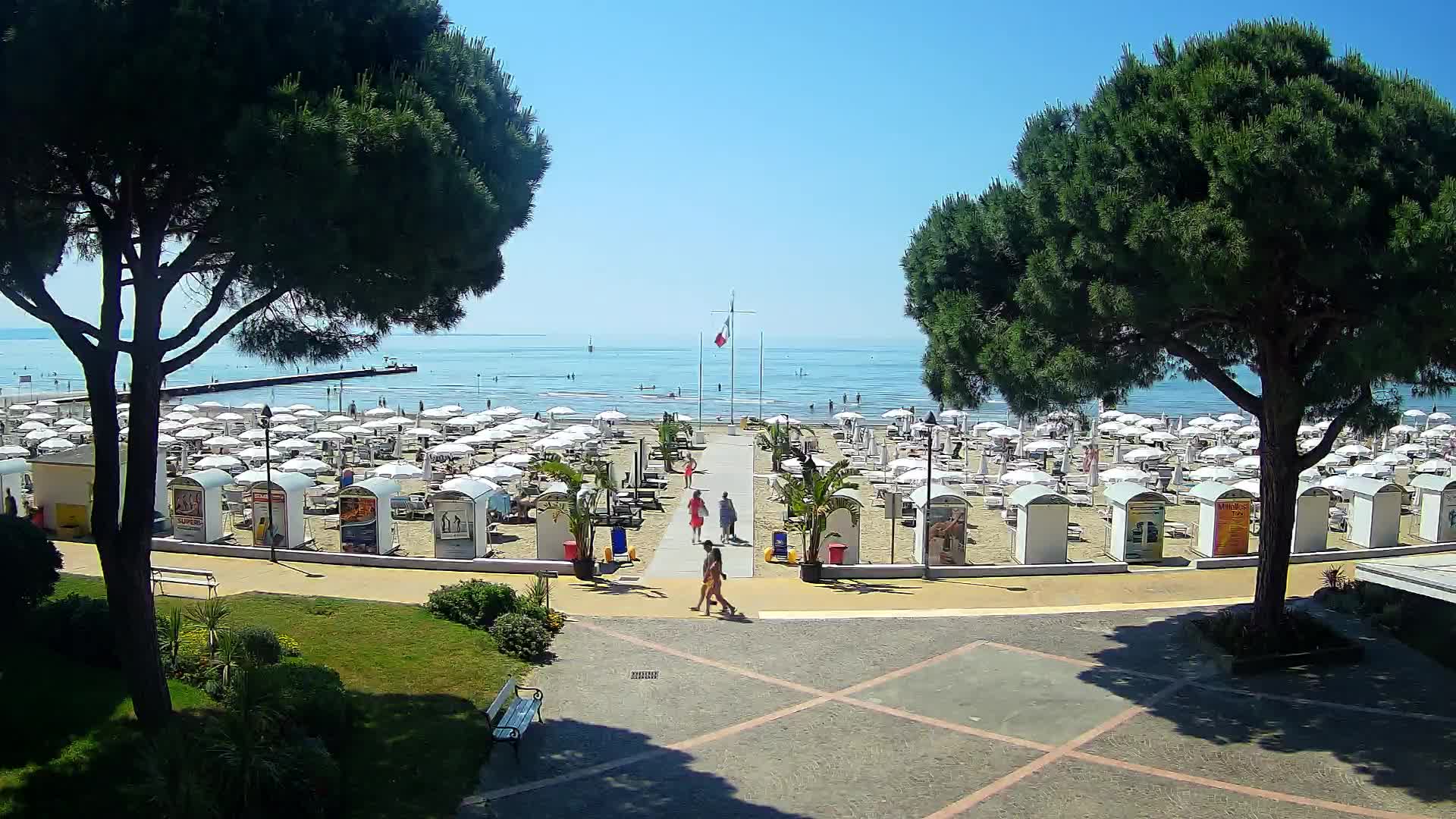 Ingresso Spiaggia Grado | Vista in Diretta sul Mare