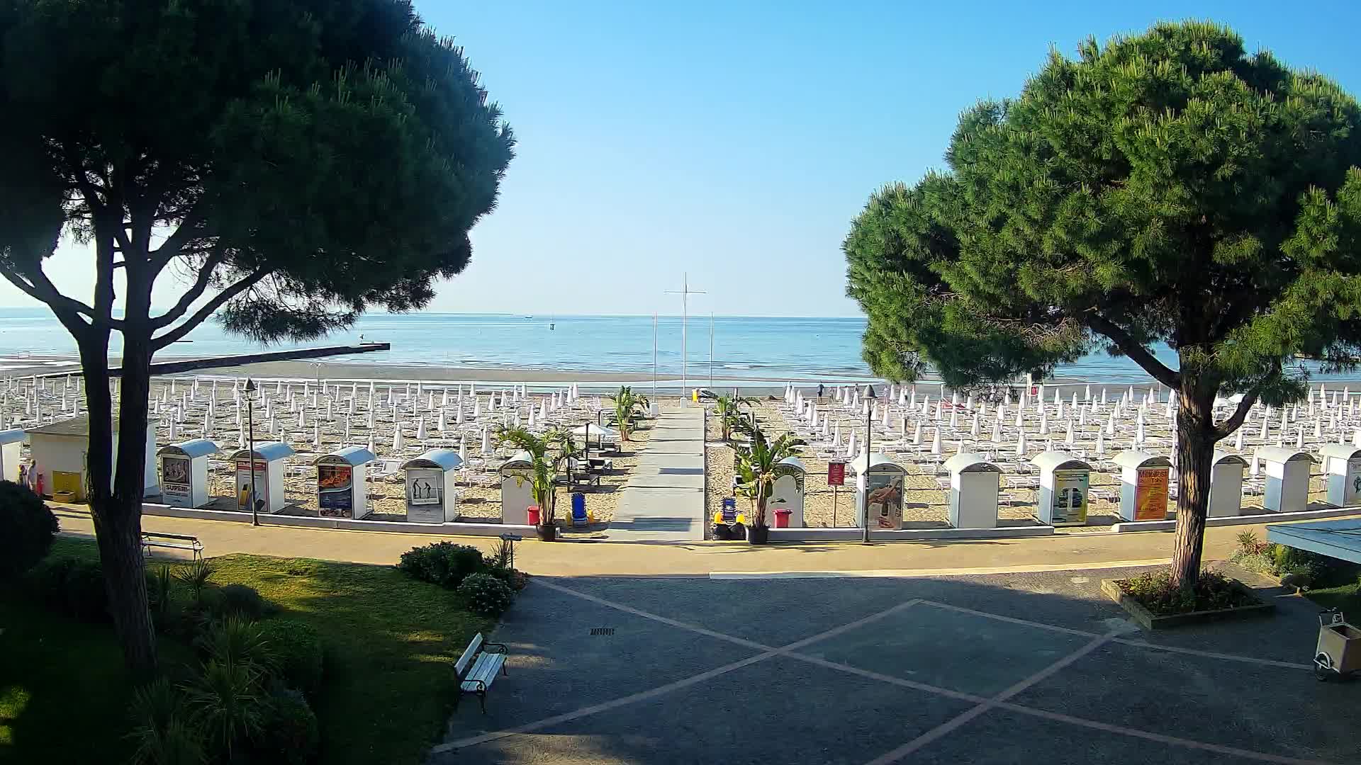 Ingresso Spiaggia Grado | Vista in Diretta sul Mare