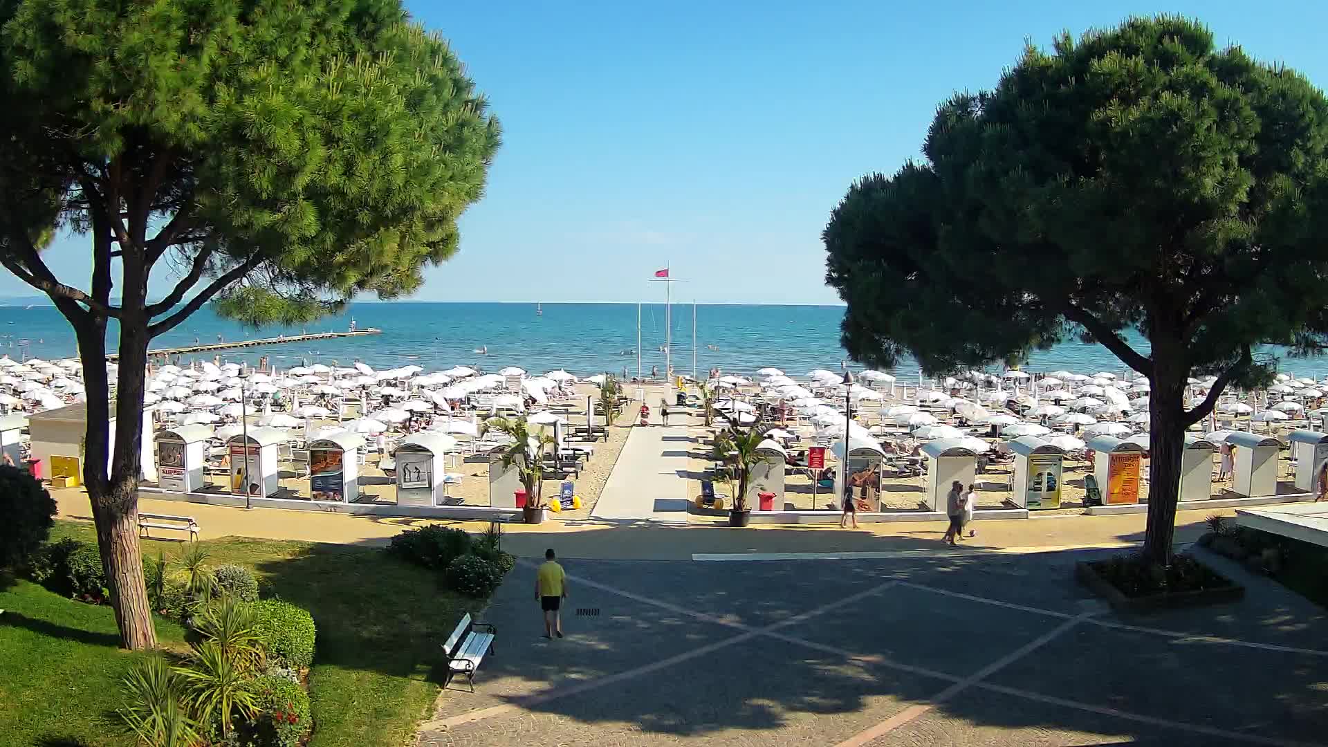 Ingresso Spiaggia Grado | Vista in Diretta sul Mare